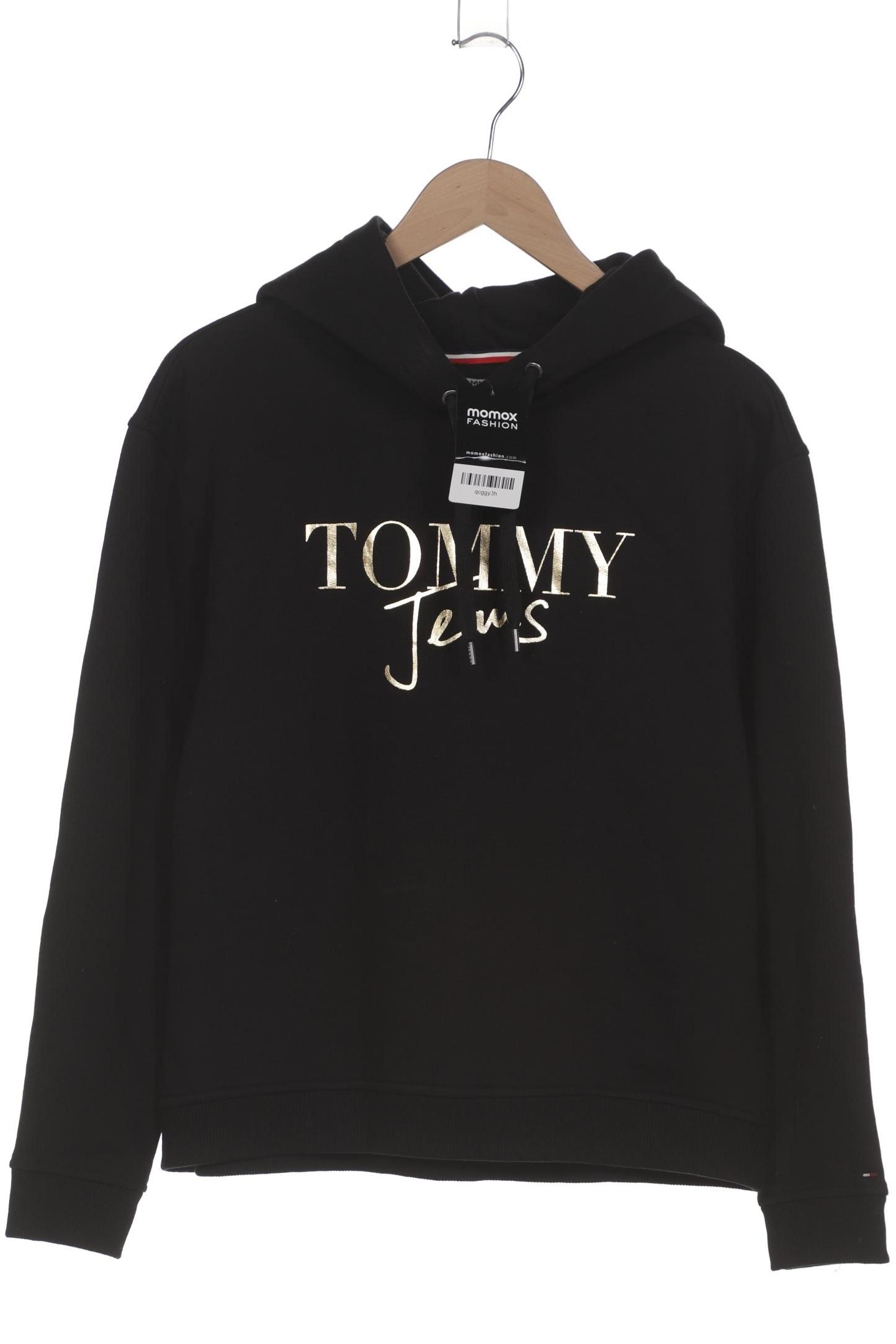 

Tommy Jeans Damen Kapuzenpullover, schwarz, Gr. 42