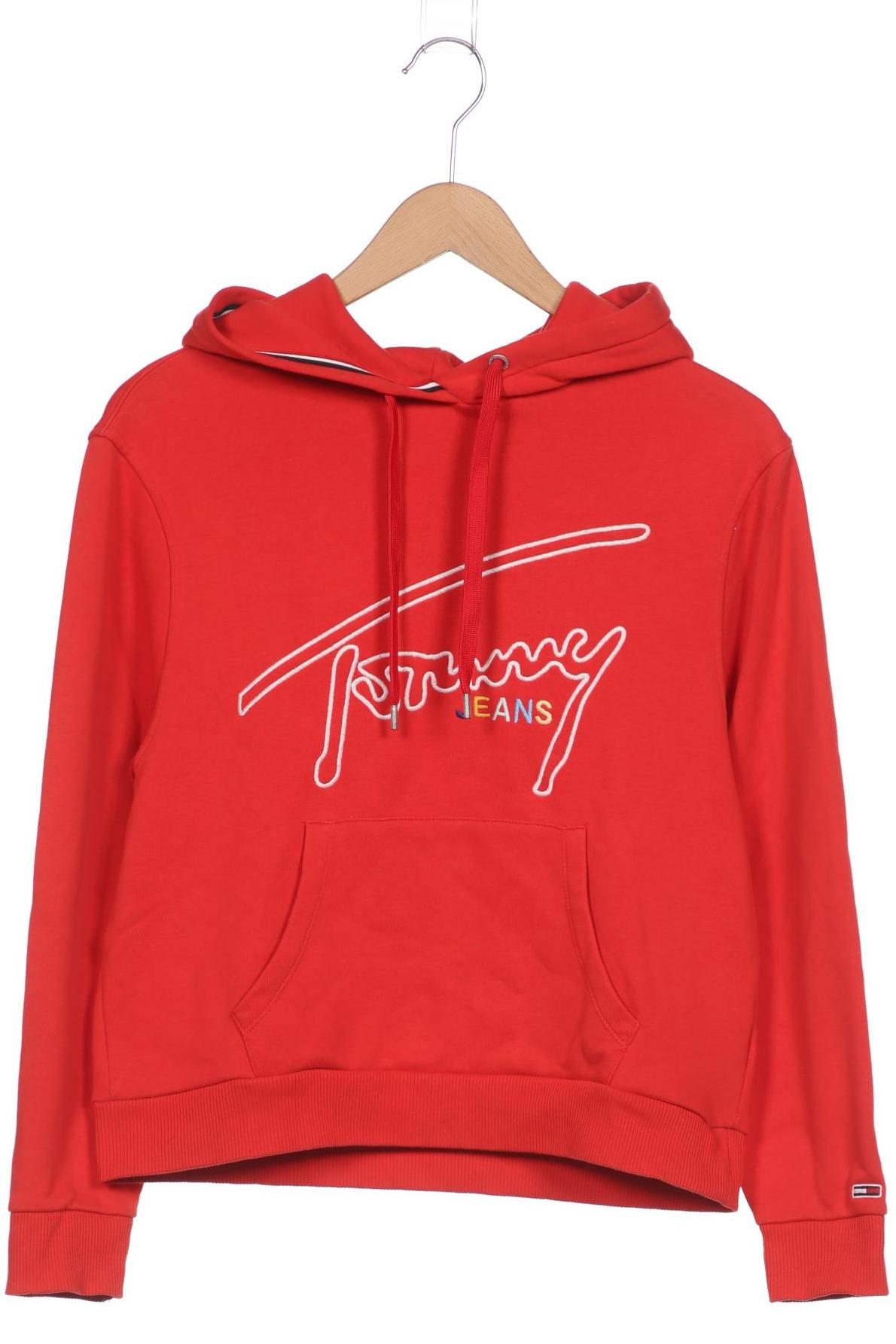 

Tommy Jeans Damen Kapuzenpullover, rot, Gr. 32