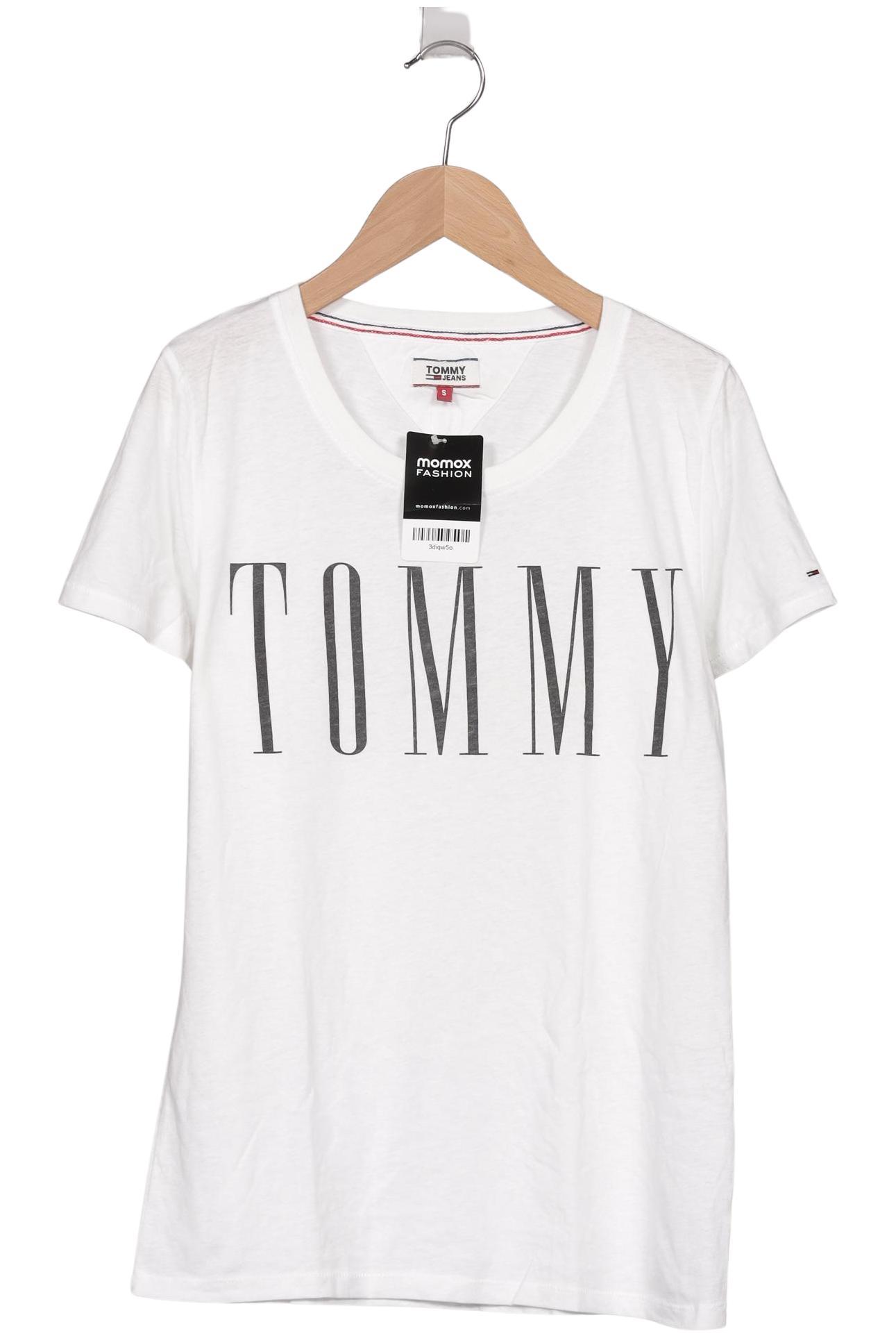 

Tommy Jeans Damen T-Shirt, weiß, Gr. 36
