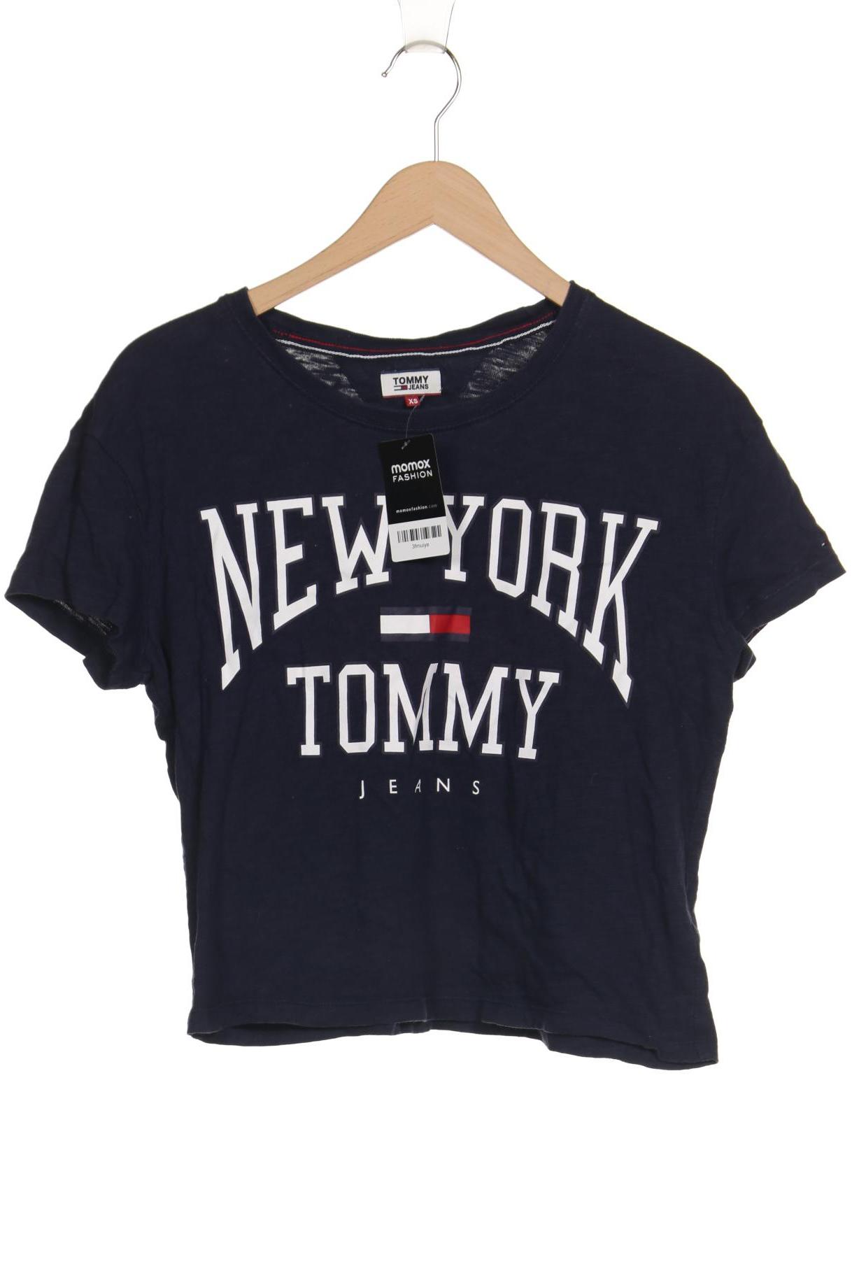 

Tommy Jeans Damen T-Shirt, marineblau, Gr. 34