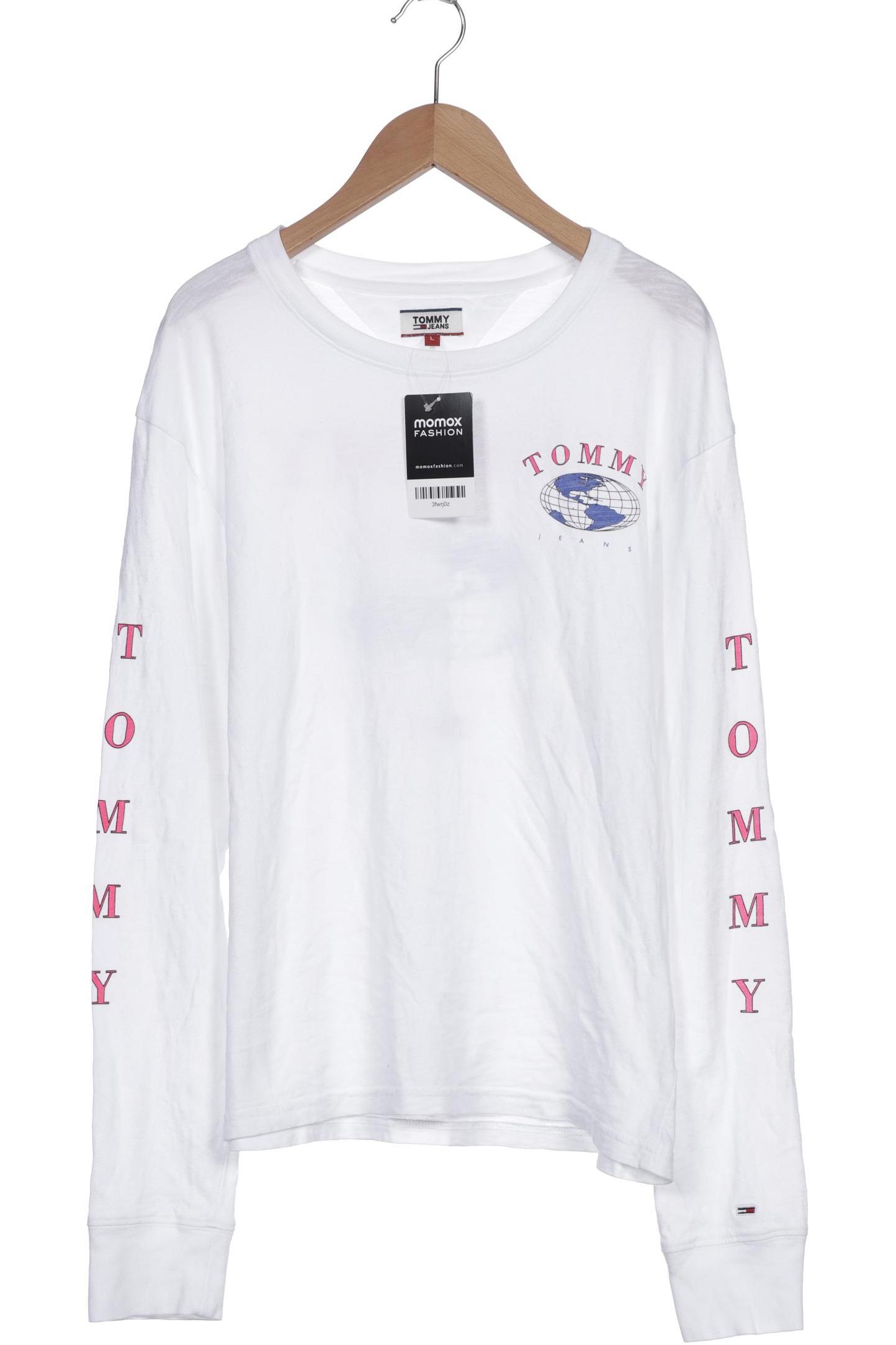 

Tommy Jeans Damen Langarmshirt, weiß