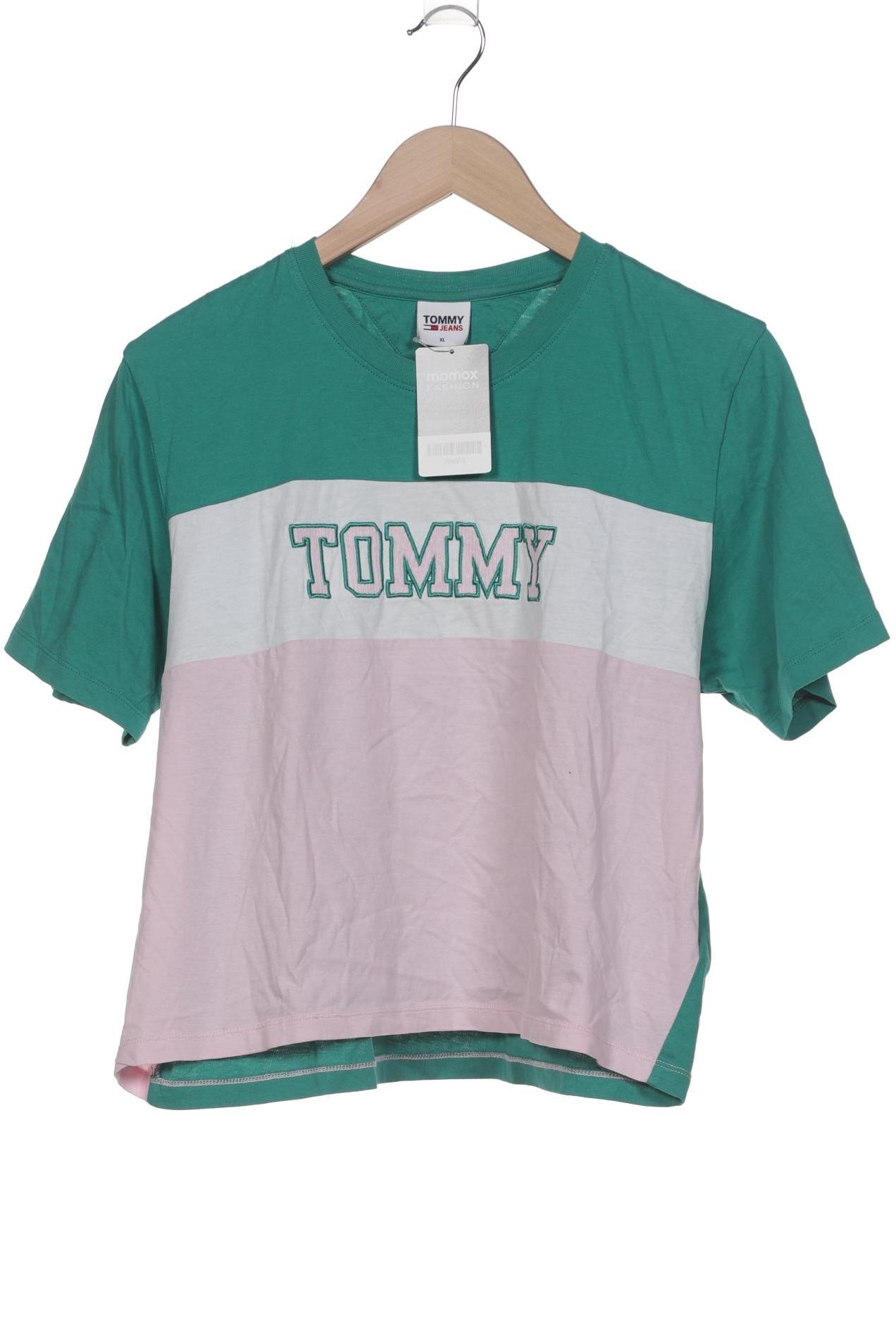 

Tommy Jeans Damen T-Shirt, grün, Gr. 44