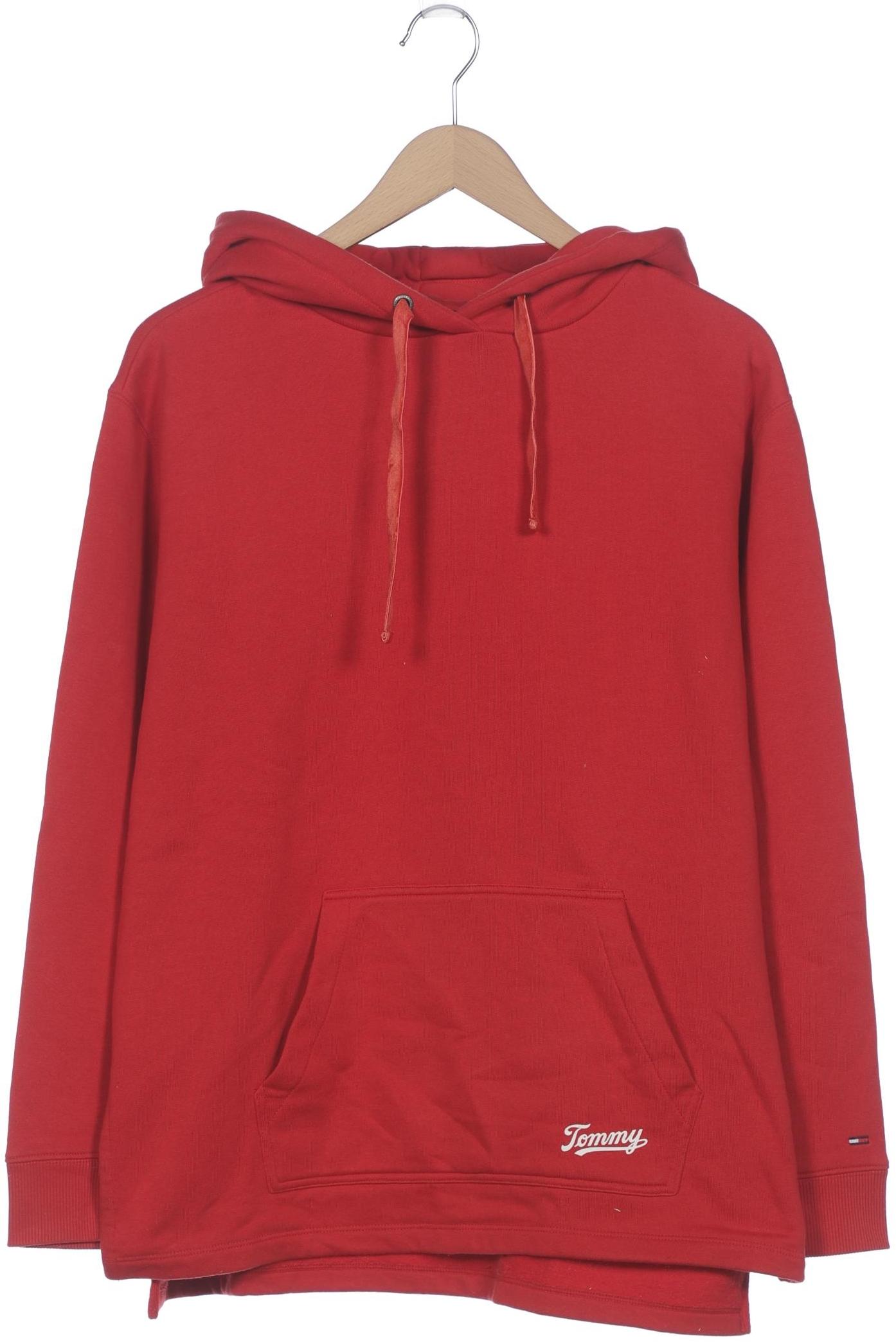 

Tommy Jeans Damen Kapuzenpullover, rot, Gr. 36