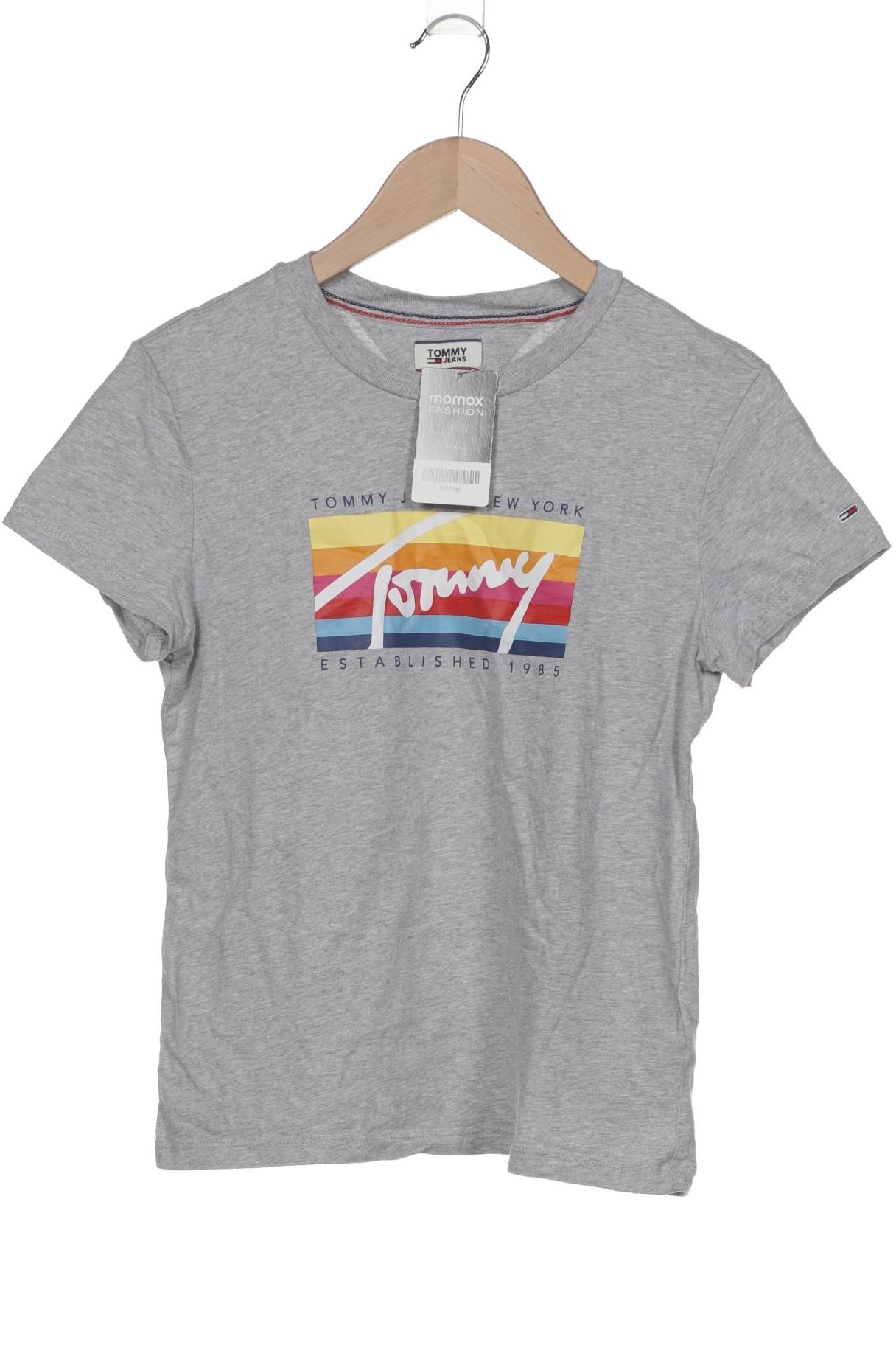

Tommy Jeans Damen T-Shirt, grau, Gr. 36