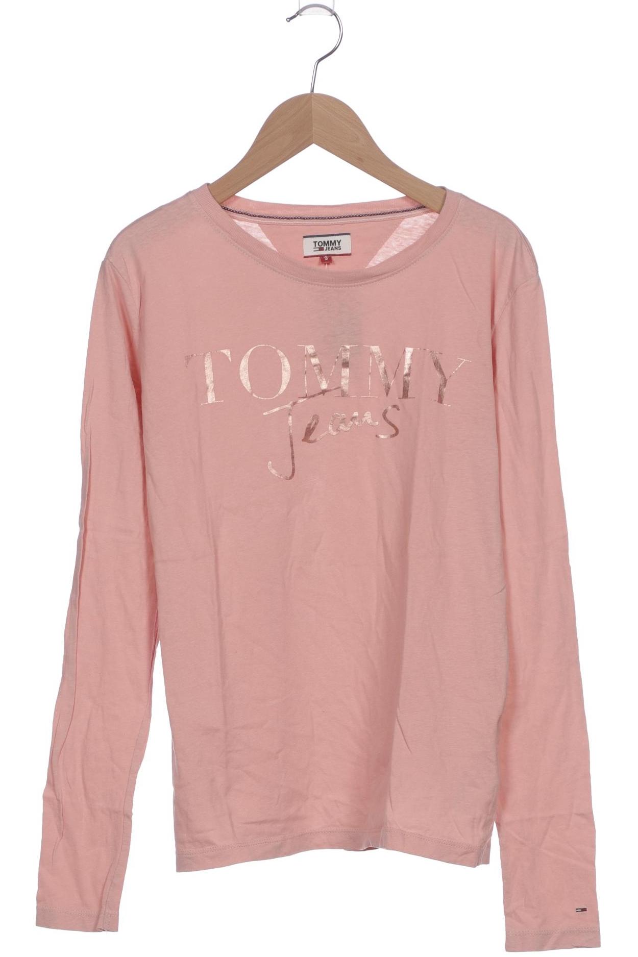 

Tommy Jeans Damen Langarmshirt, pink, Gr. 36