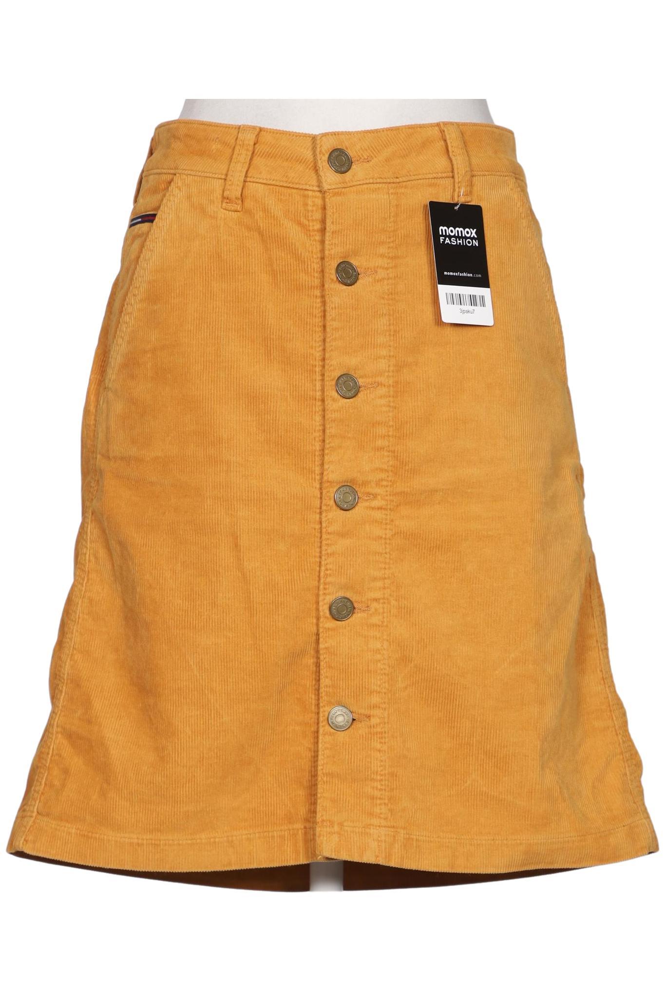 

Tommy Jeans Damen Rock, gelb, Gr. 26