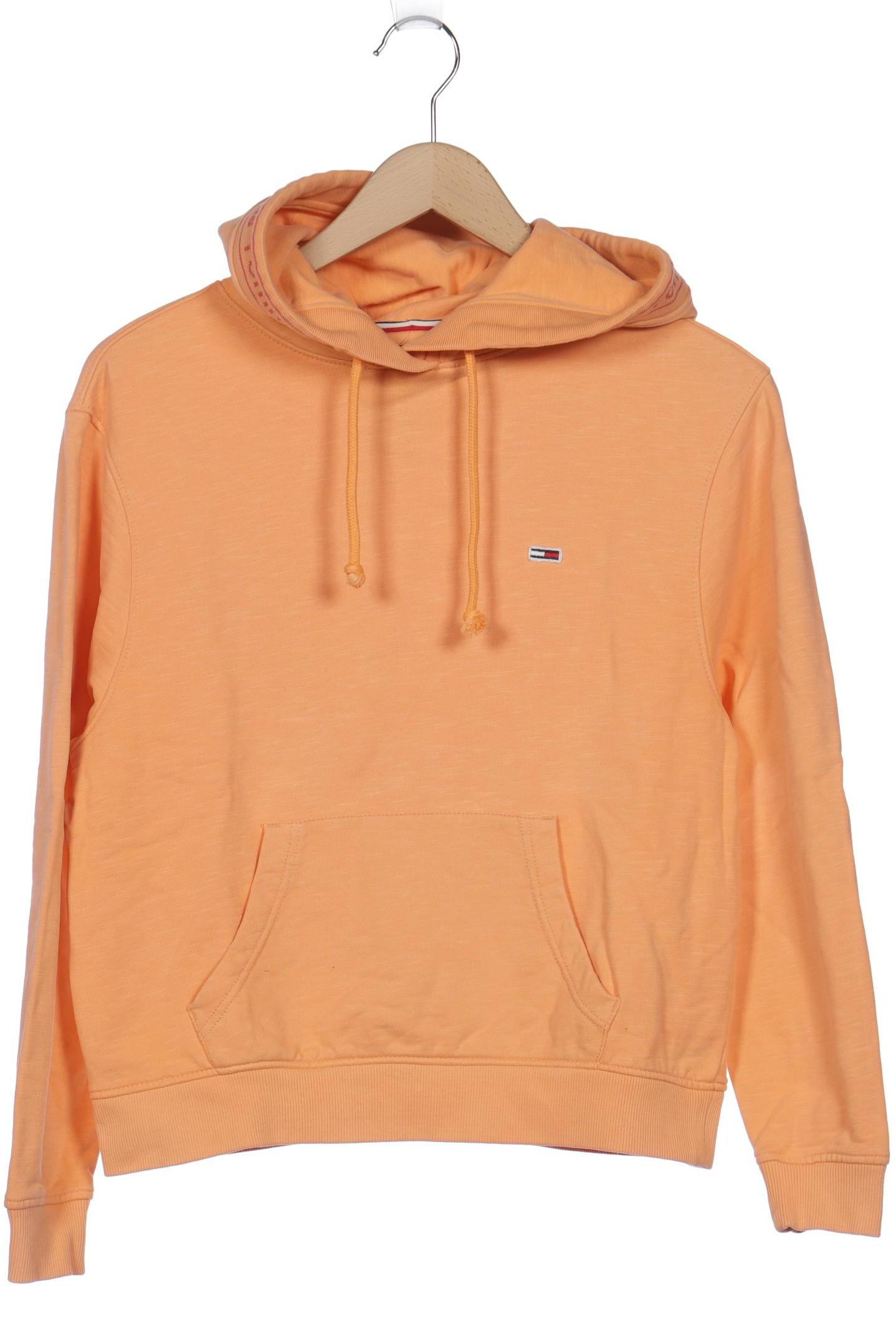 

Tommy Jeans Damen Kapuzenpullover, orange, Gr. 34