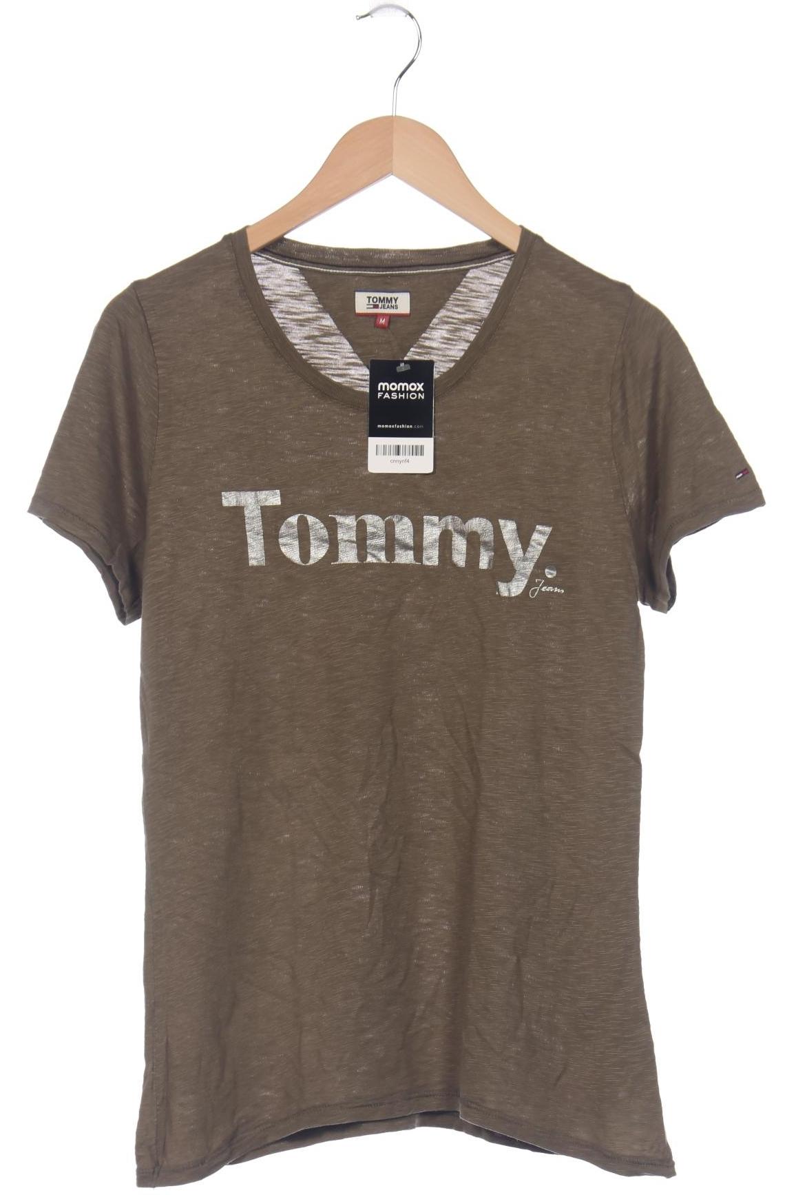 

Tommy Jeans Damen T-Shirt, grün, Gr. 38