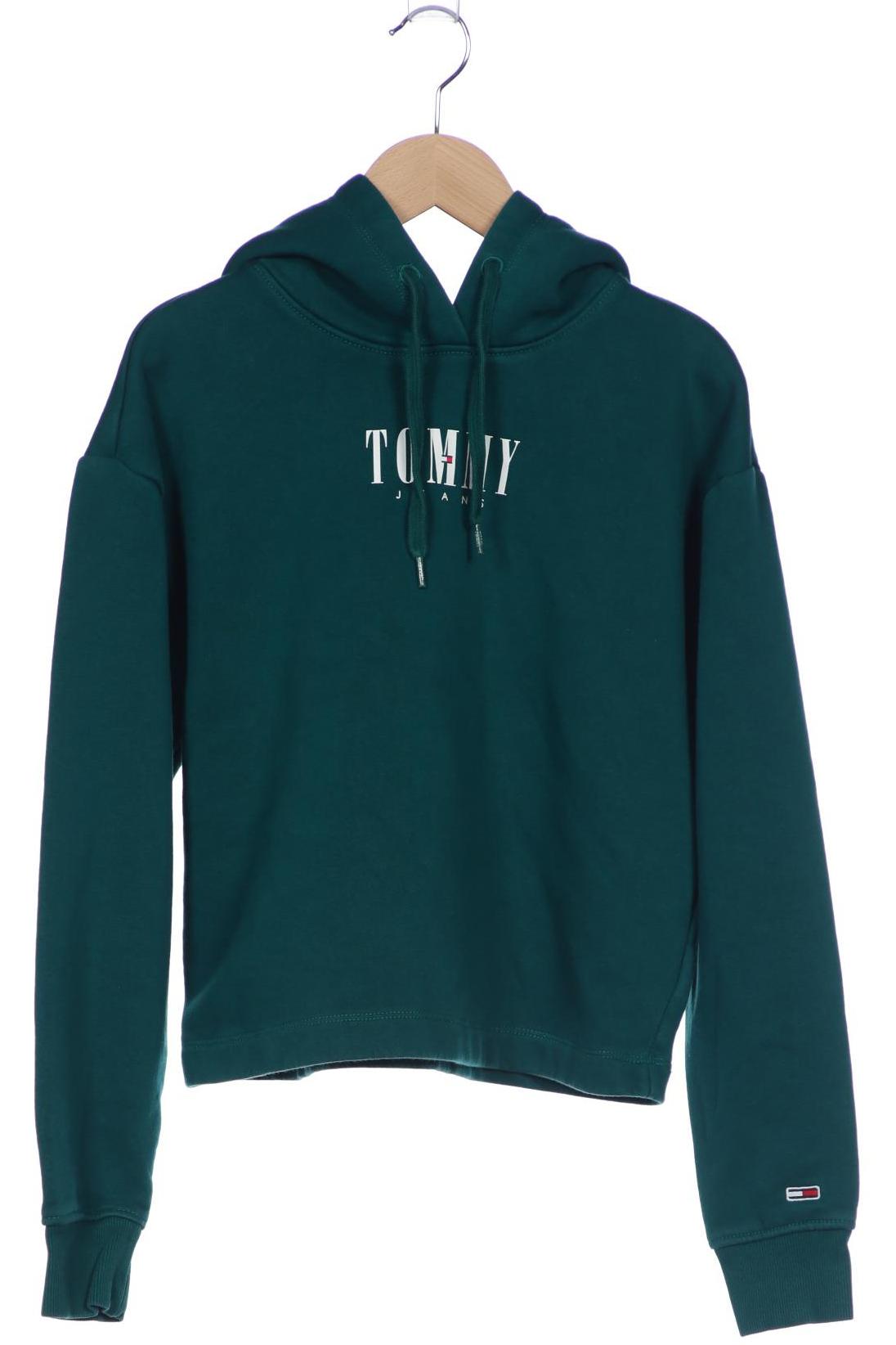 

Tommy Jeans Damen Kapuzenpullover, grün, Gr. 34