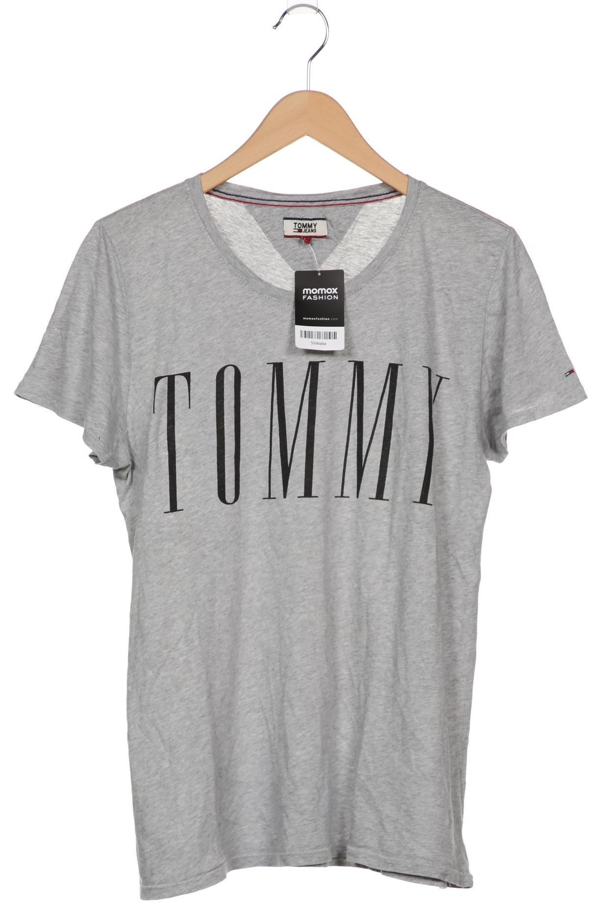 

Tommy Jeans Damen T-Shirt, grau, Gr. 42