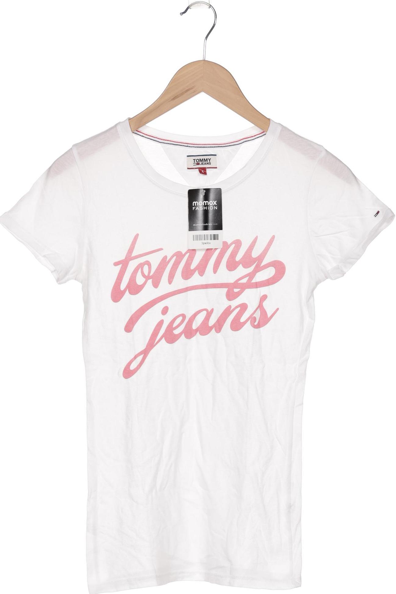 

Tommy Jeans Damen T-Shirt, weiß, Gr. 36
