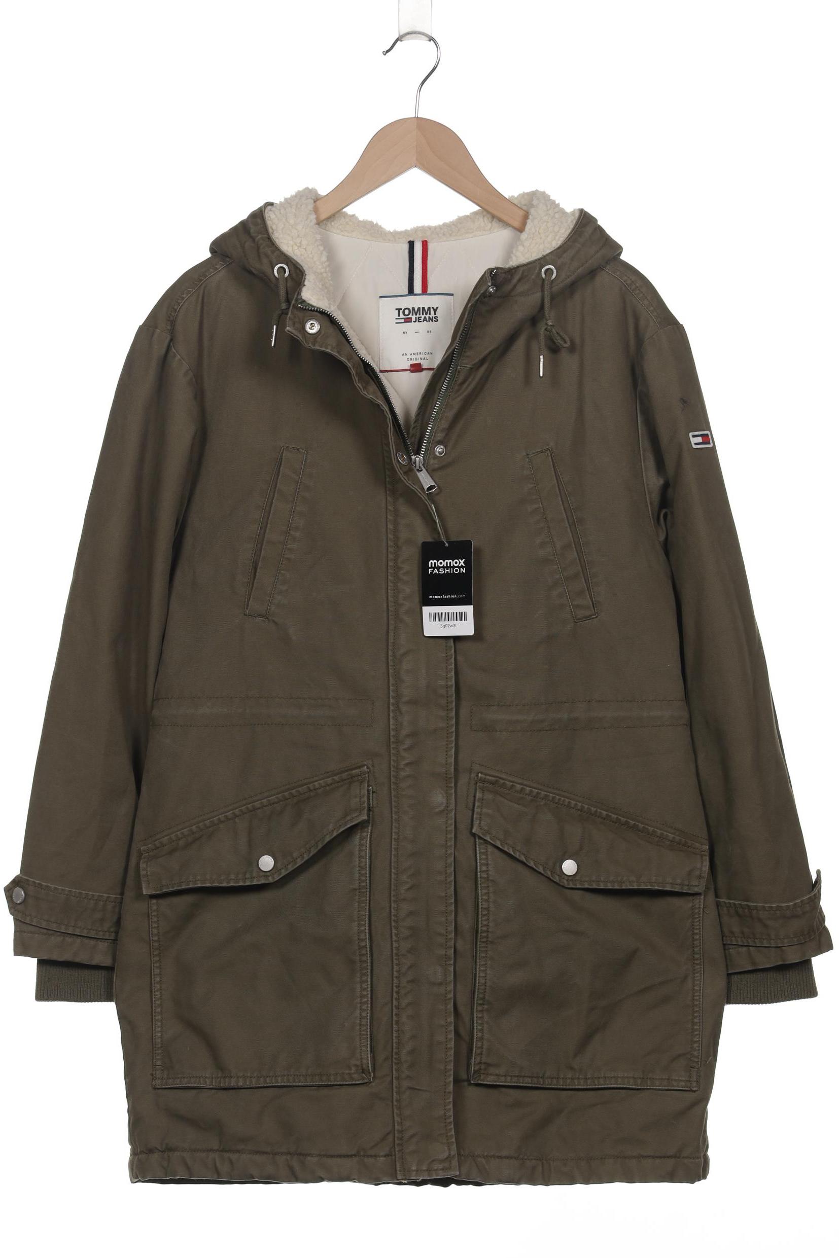 

Tommy Jeans Damen Mantel, grün, Gr. 38