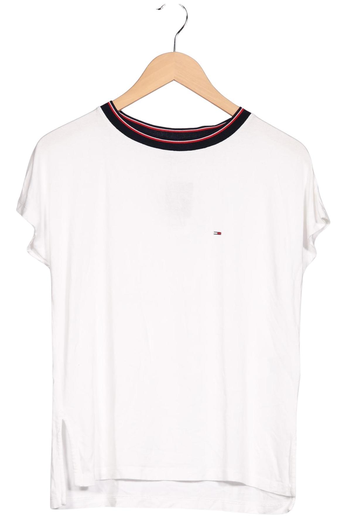 

Tommy Jeans Damen T-Shirt, weiß, Gr. 34