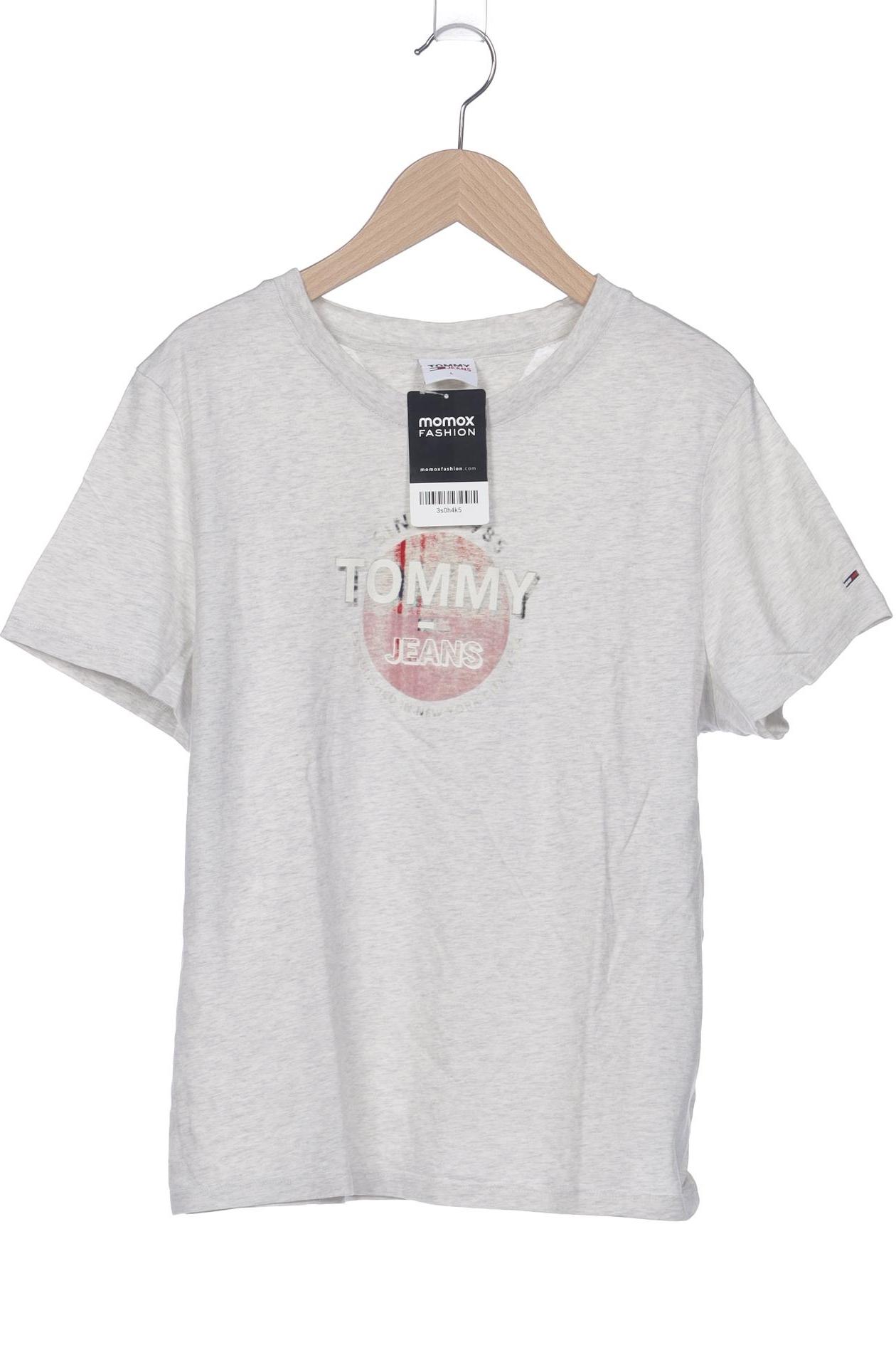 

Tommy Jeans Damen T-Shirt, grau, Gr. 42