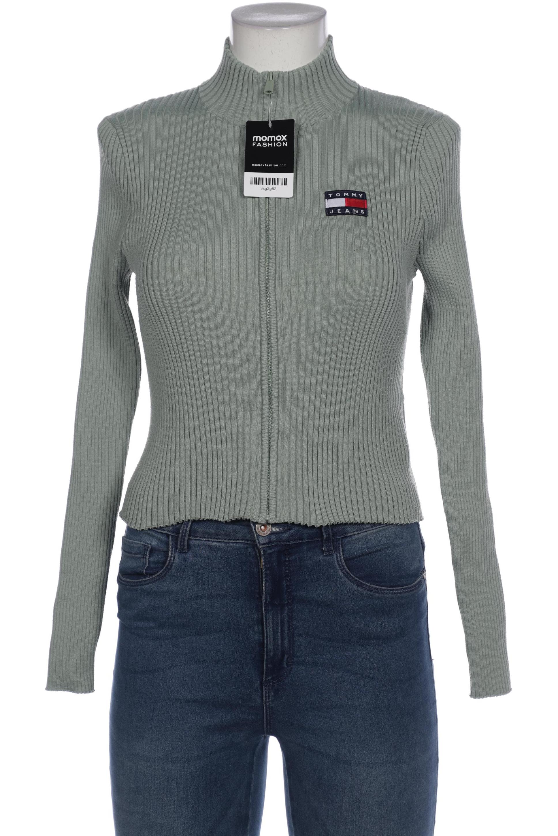 

Tommy Jeans Damen Strickjacke, hellgrün, Gr. 42