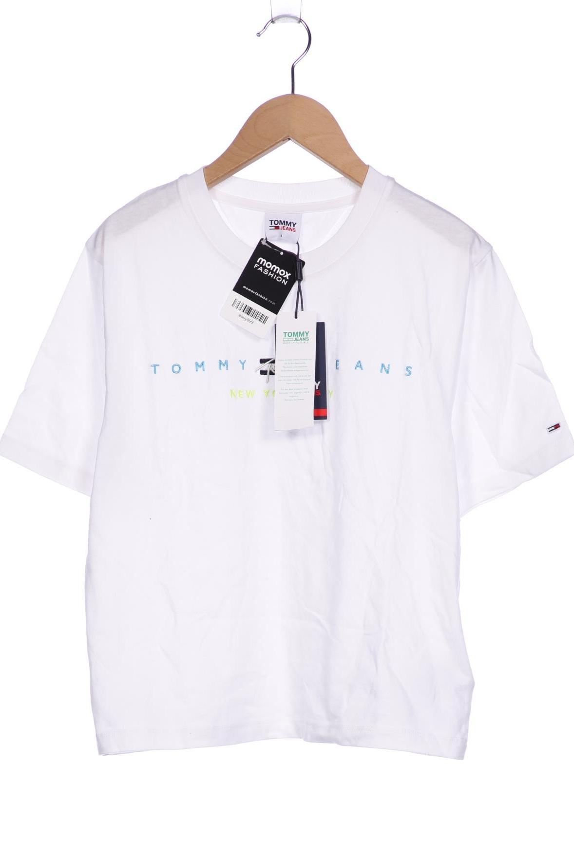 

Tommy Jeans Damen T-Shirt, weiß, Gr. 36