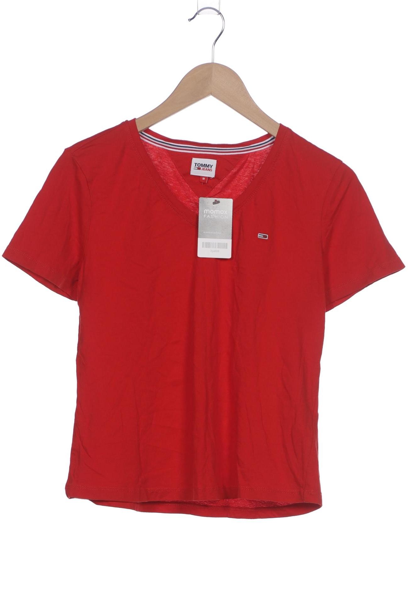 

Tommy Jeans Damen T-Shirt, rot, Gr. 38