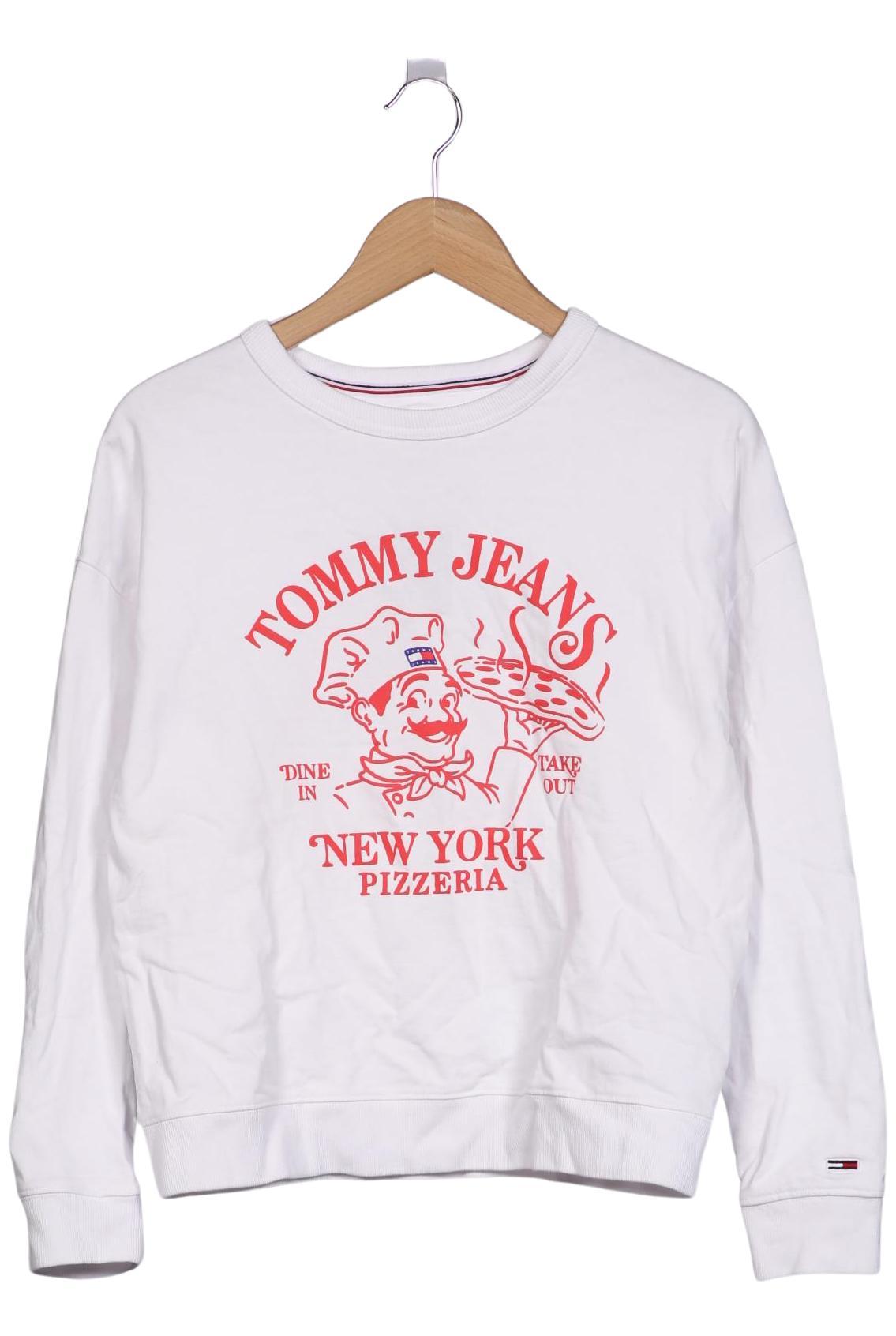 

Tommy Jeans Damen Sweatshirt, weiß, Gr. 38