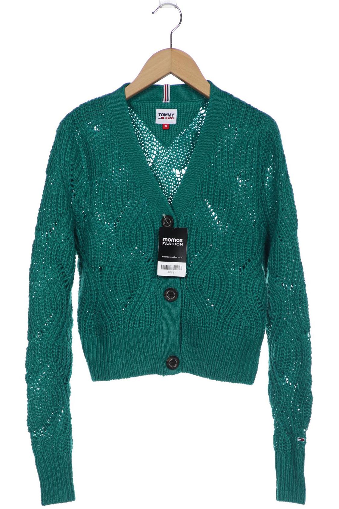 

Tommy Jeans Damen Strickjacke, türkis