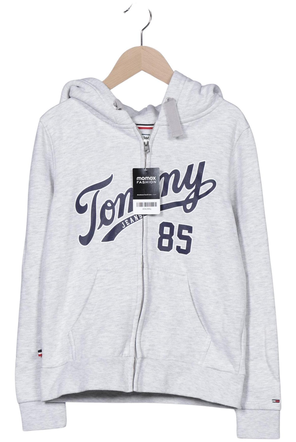 

Tommy Jeans Damen Kapuzenpullover, grau, Gr. 34