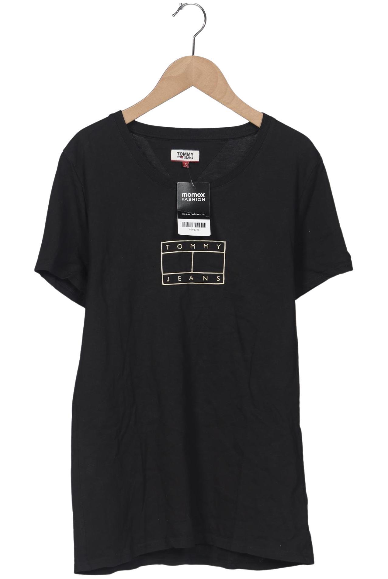 

Tommy Jeans Damen T-Shirt, schwarz, Gr. 42