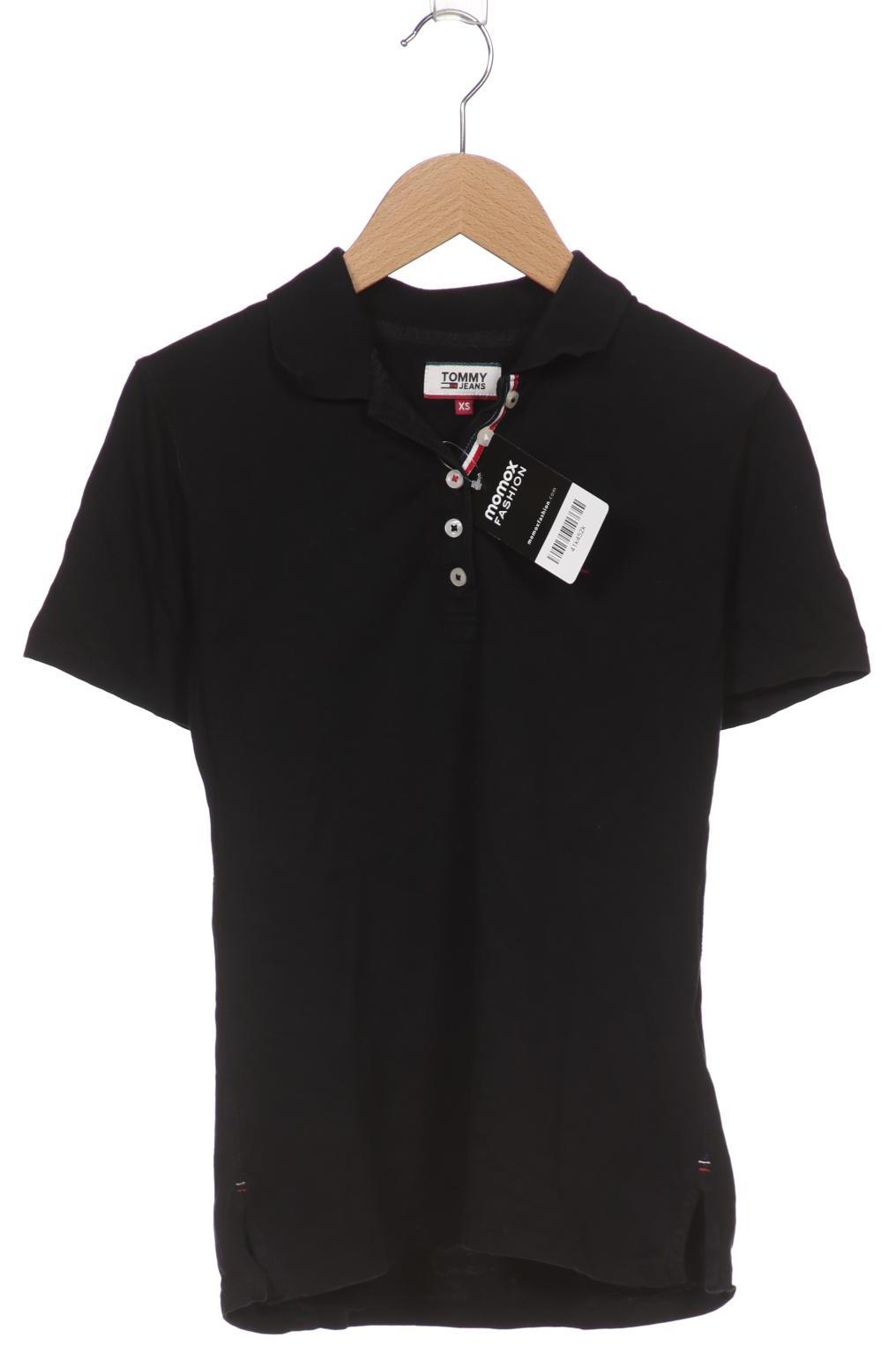 

Tommy Jeans Damen Poloshirt, schwarz