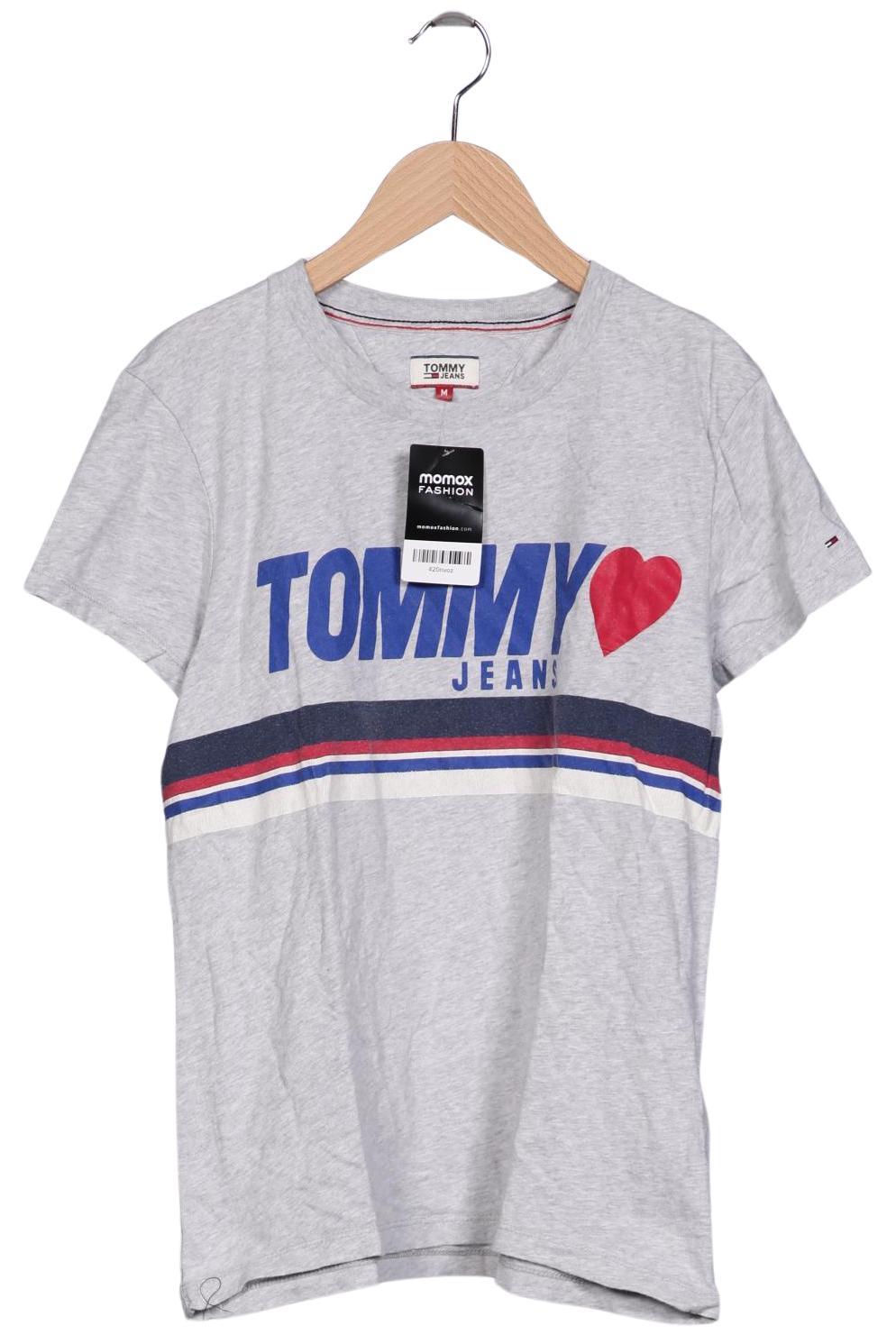 

Tommy Jeans Damen T-Shirt, grau, Gr. 38
