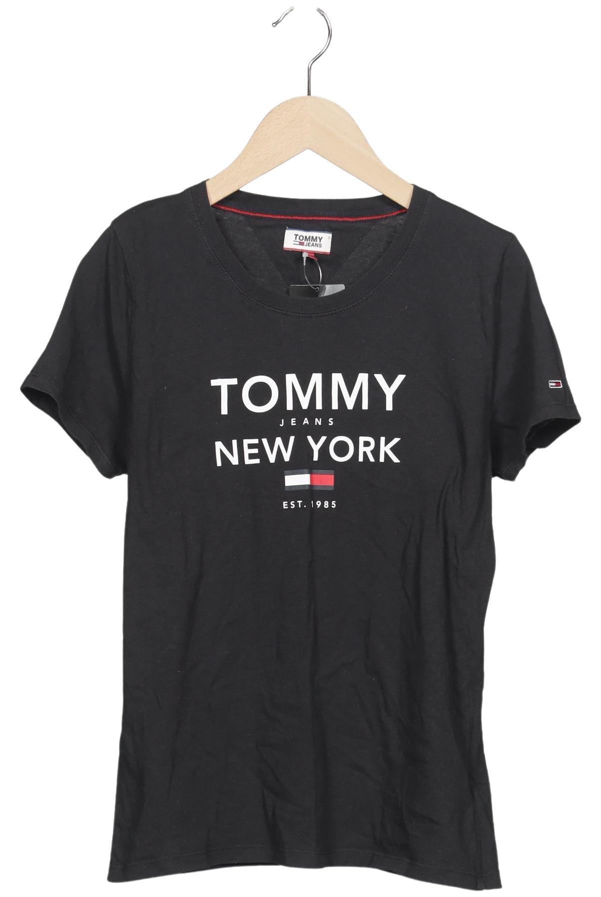 

Tommy Jeans Damen T-Shirt, schwarz, Gr. 38