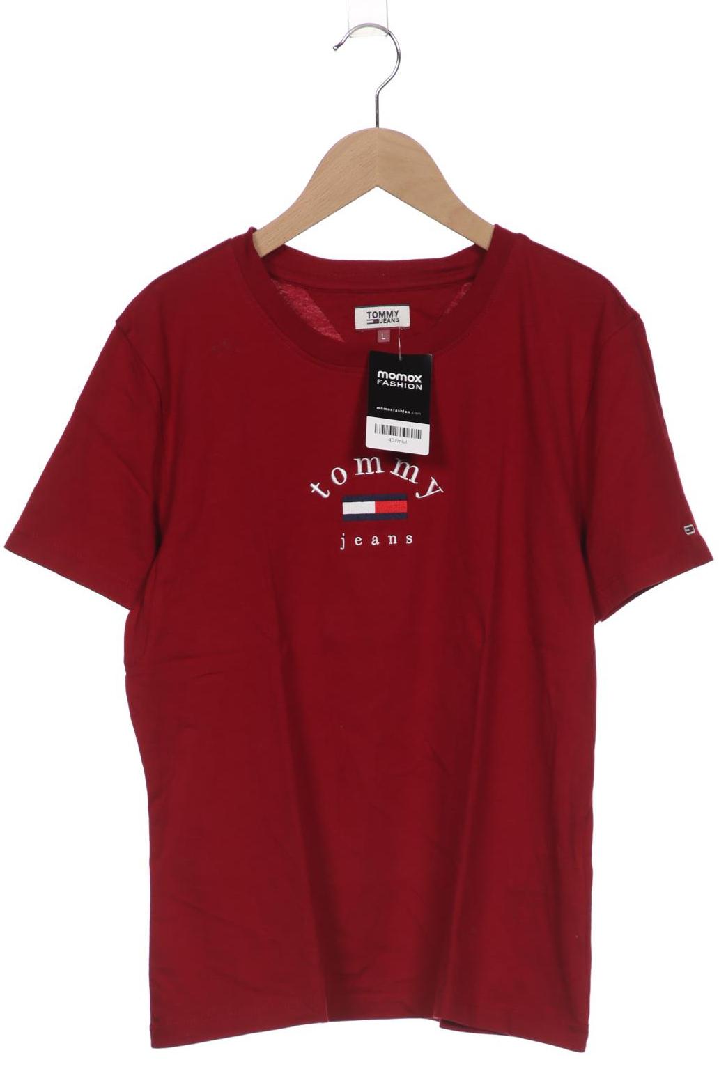 

Tommy Jeans Damen T-Shirt, bordeaux