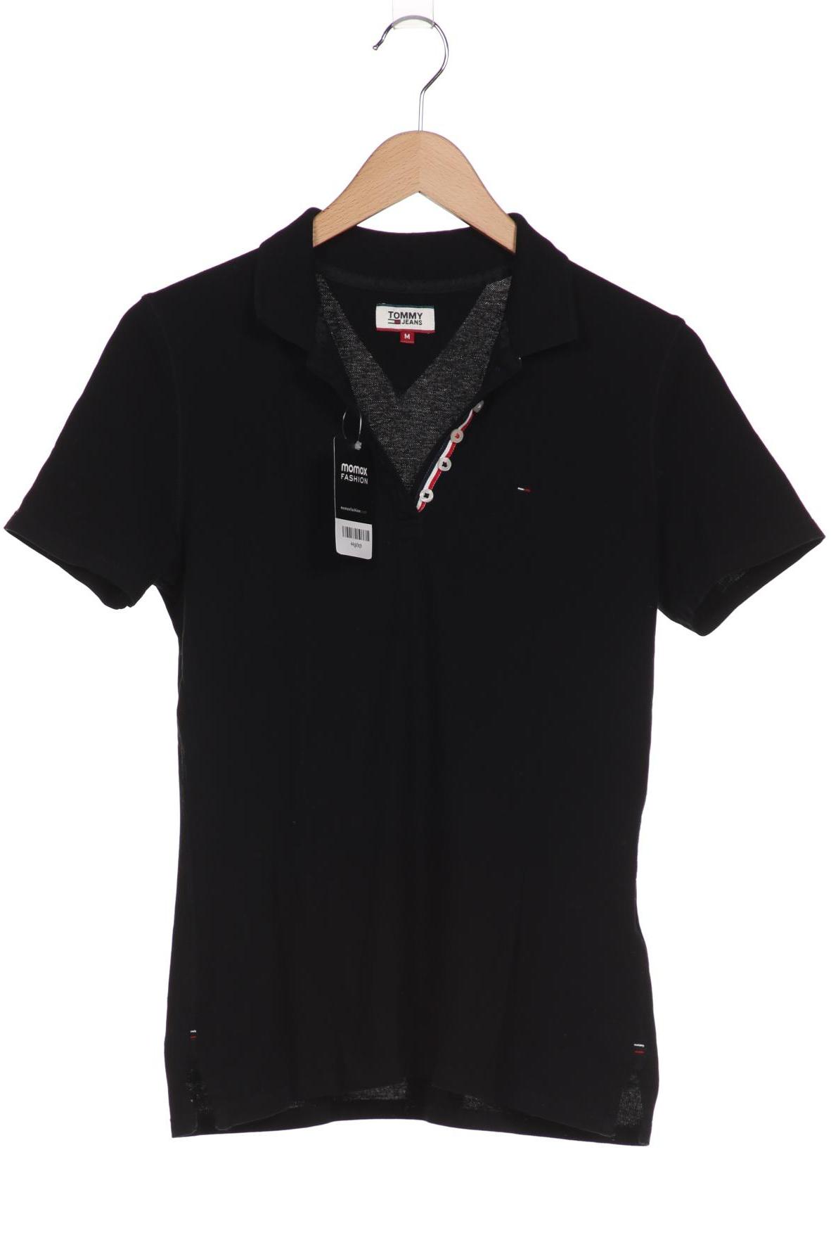 

Tommy Jeans Damen Poloshirt, schwarz