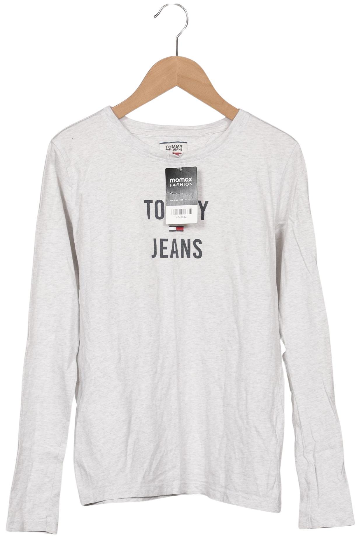 

Tommy Jeans Damen Langarmshirt, grau, Gr. 34