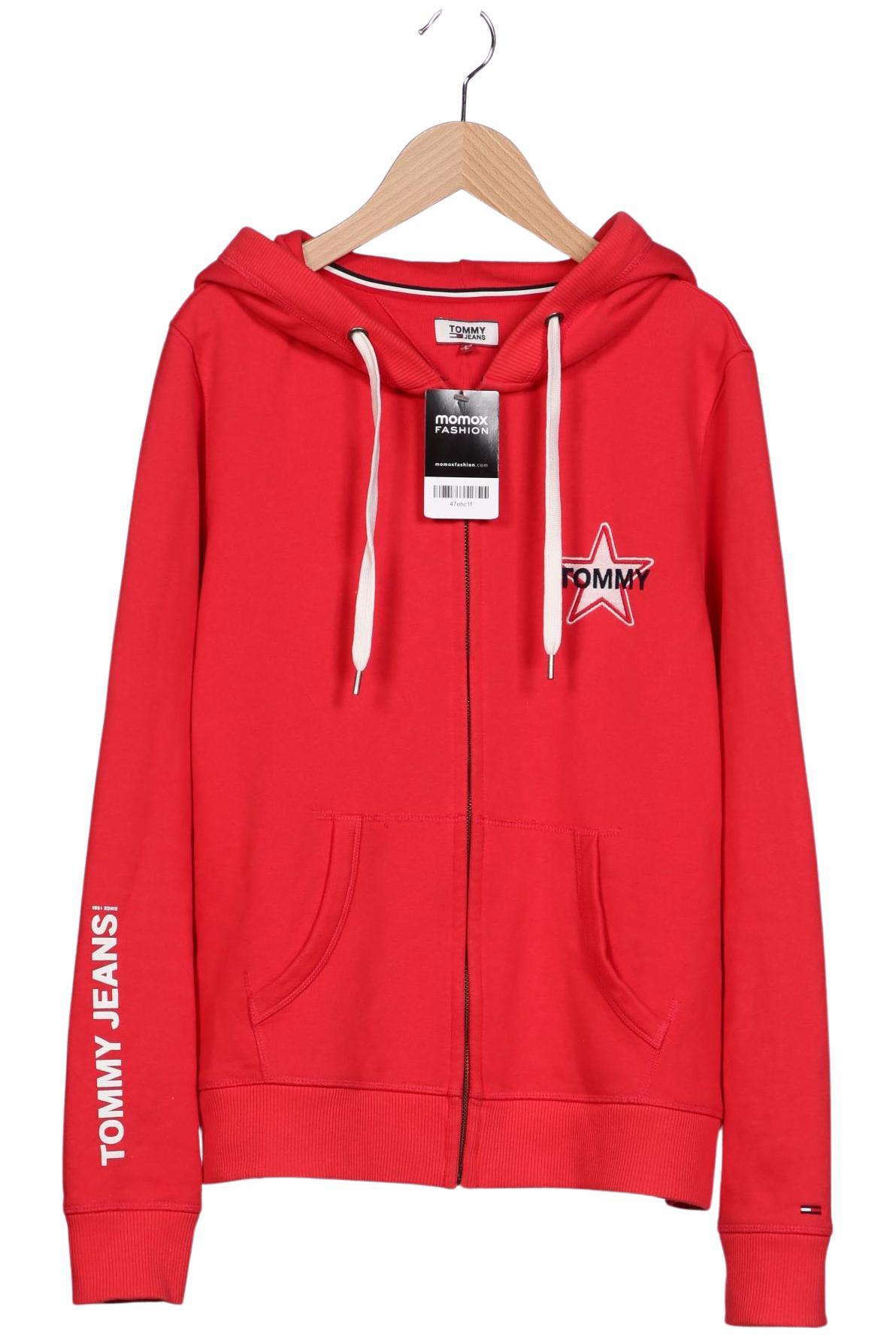

Tommy Jeans Damen Kapuzenpullover, rot, Gr. 42