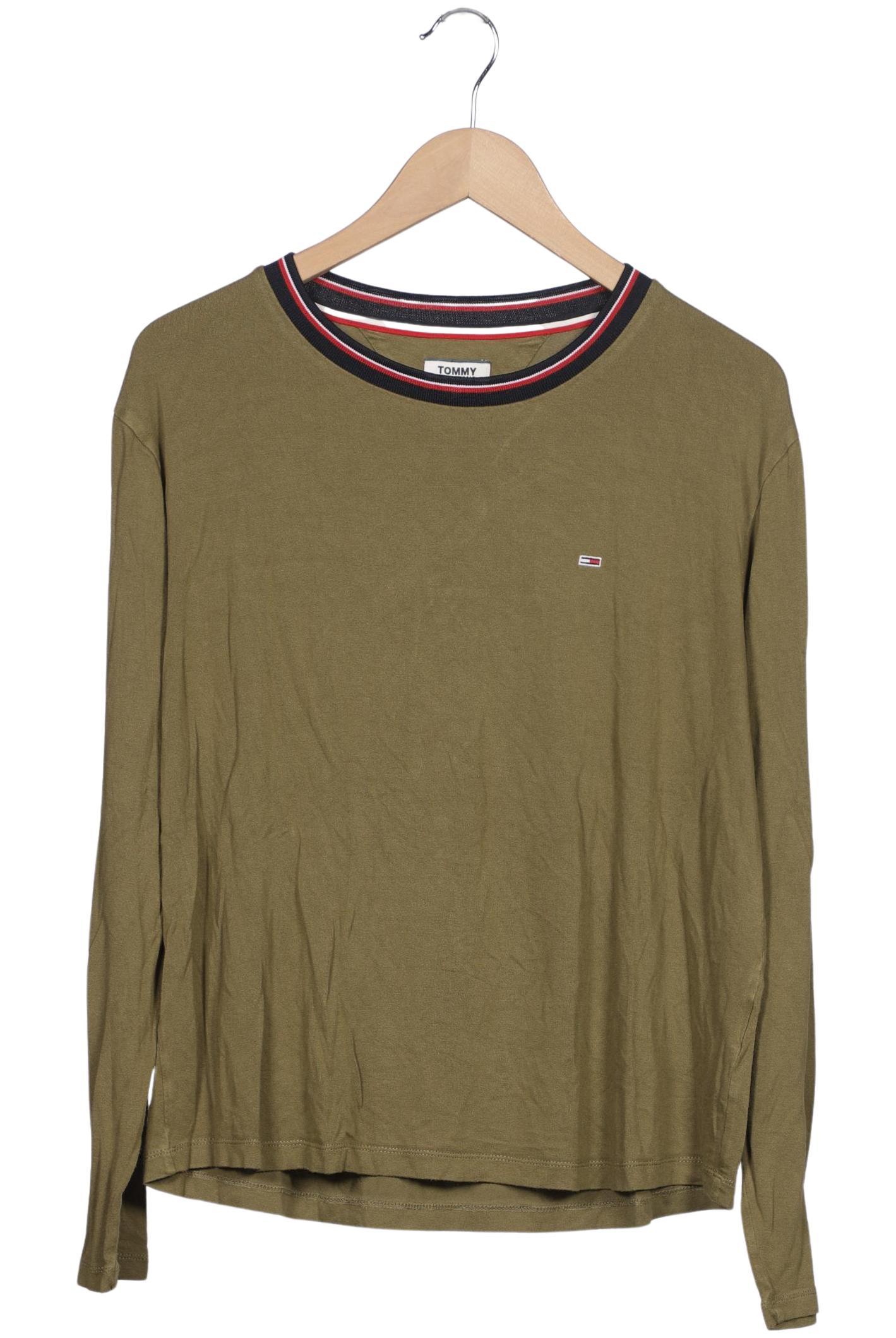 

Tommy Jeans Damen Langarmshirt, grün, Gr. 44