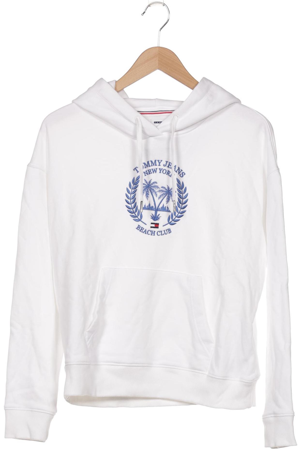

Tommy Jeans Damen Kapuzenpullover, weiß, Gr. 38