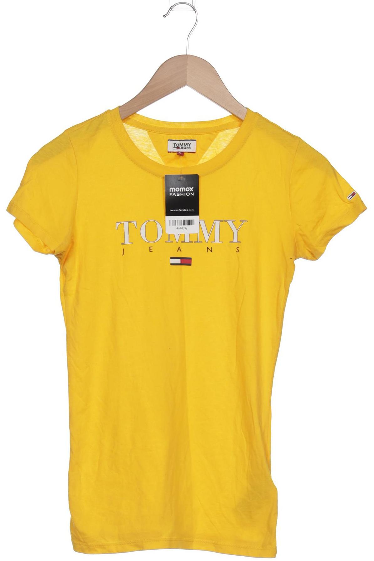 

Tommy Jeans Damen T-Shirt, gelb, Gr. 36