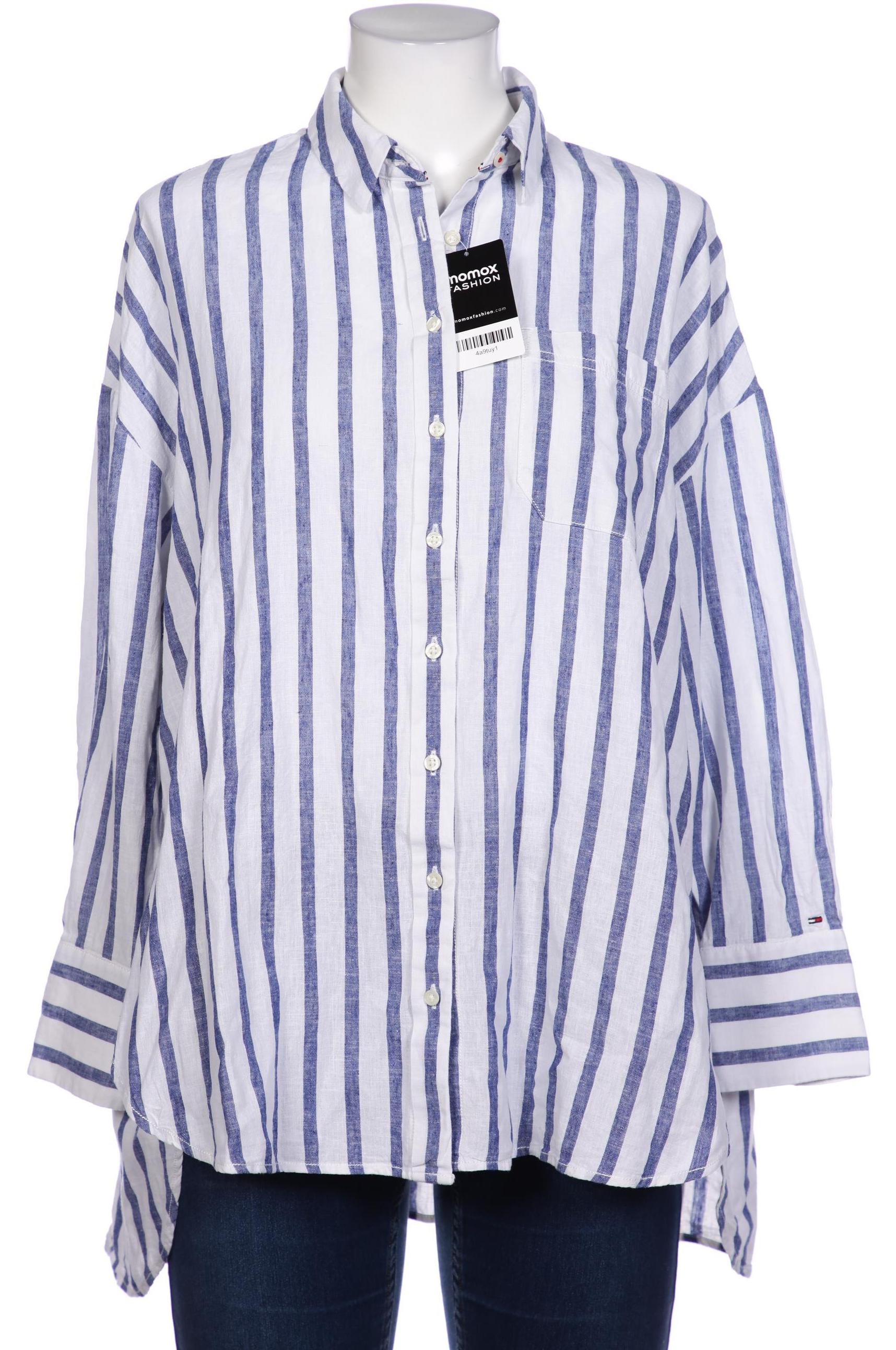 

Tommy Jeans Damen Bluse, blau, Gr. 38