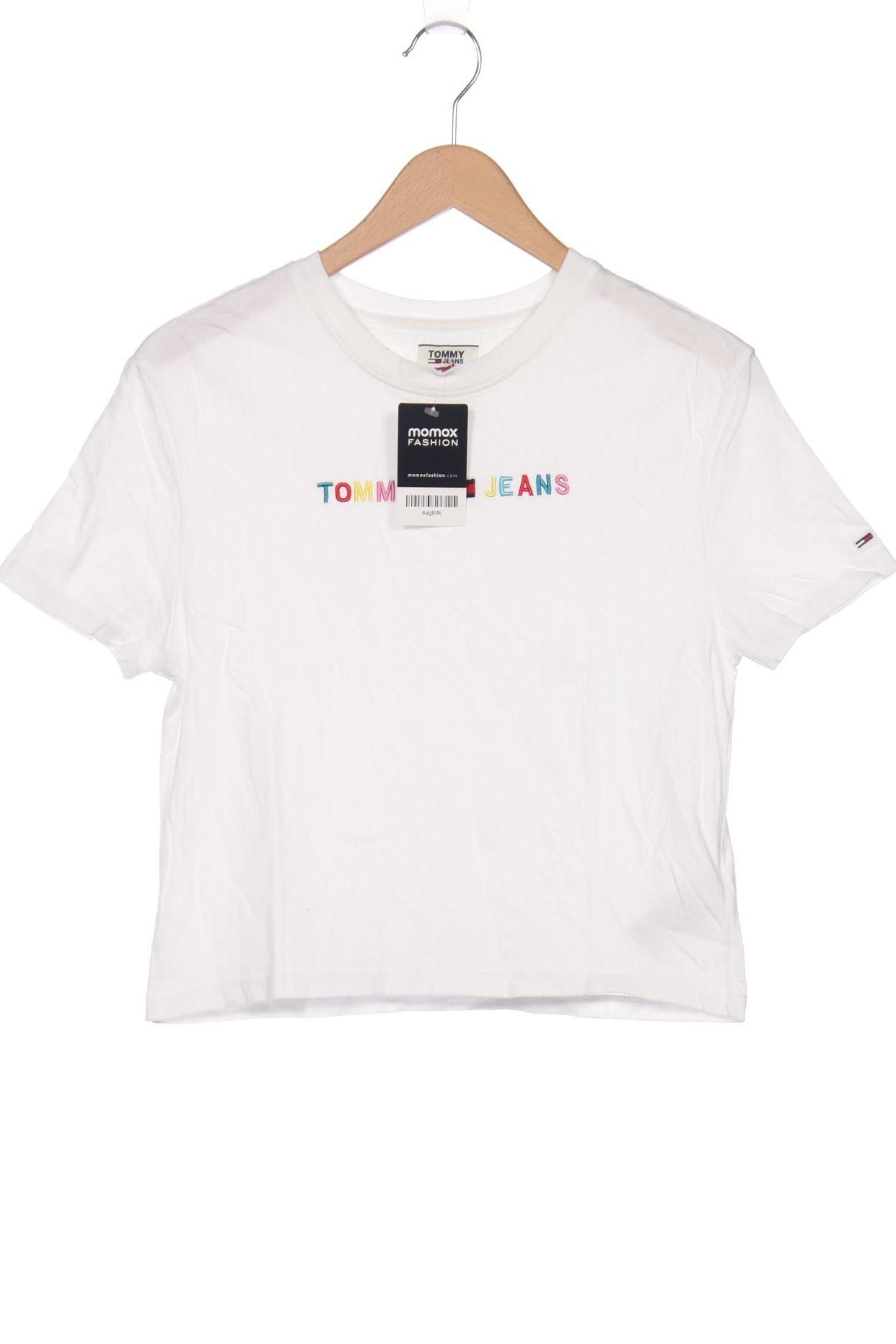

Tommy Jeans Damen T-Shirt, weiß, Gr. 34