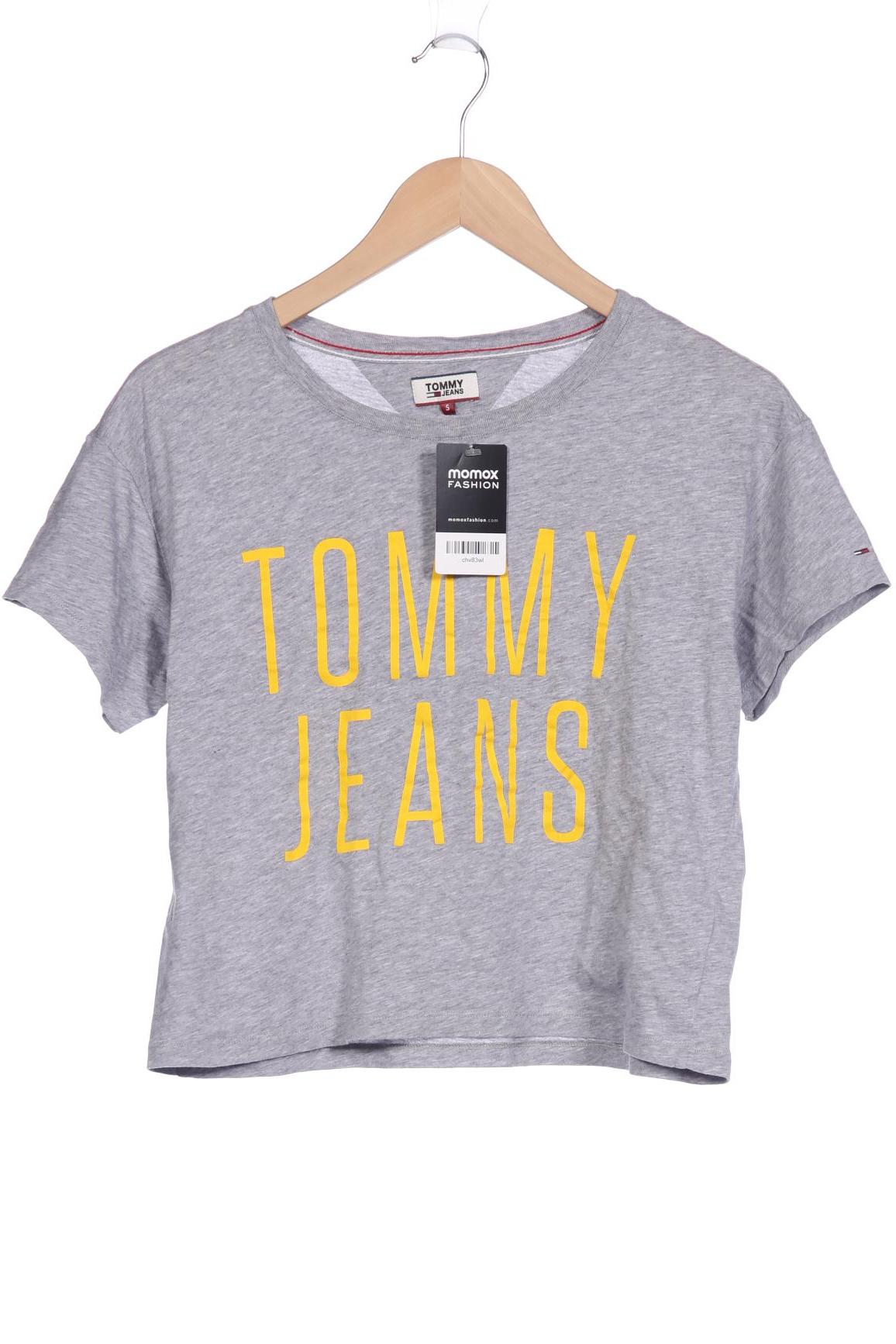

Tommy Jeans Damen T-Shirt, grau, Gr. 36