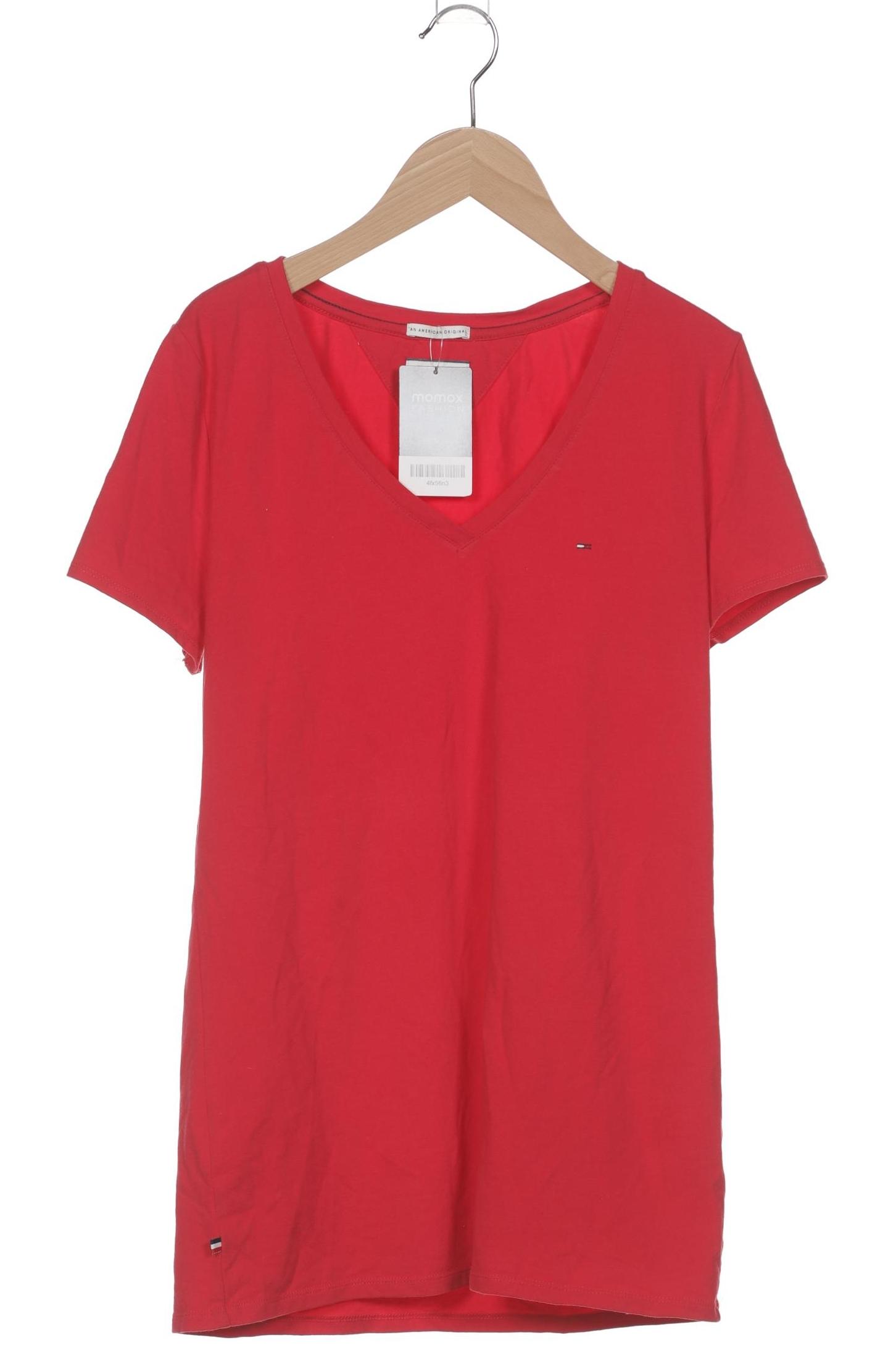 

Tommy Jeans Damen T-Shirt, rot, Gr. 42
