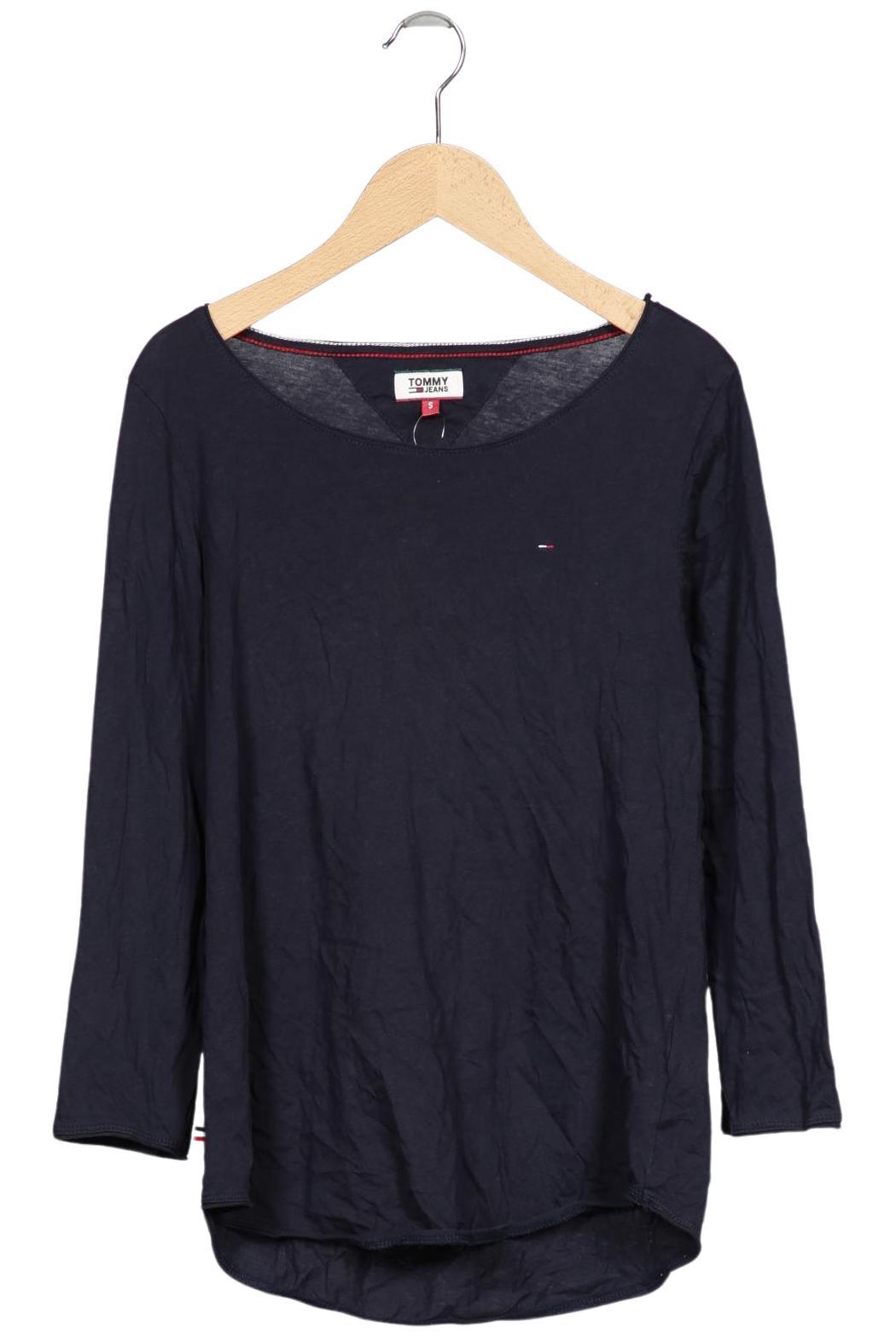 

Tommy Jeans Damen Langarmshirt, marineblau, Gr. 36