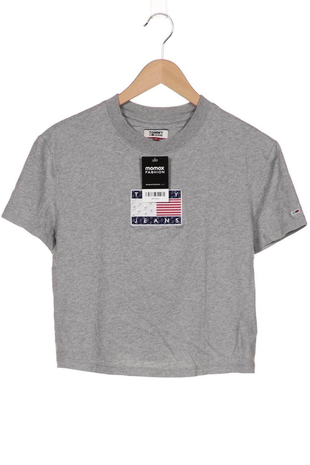 

Tommy Jeans Damen T-Shirt, grau, Gr. 36