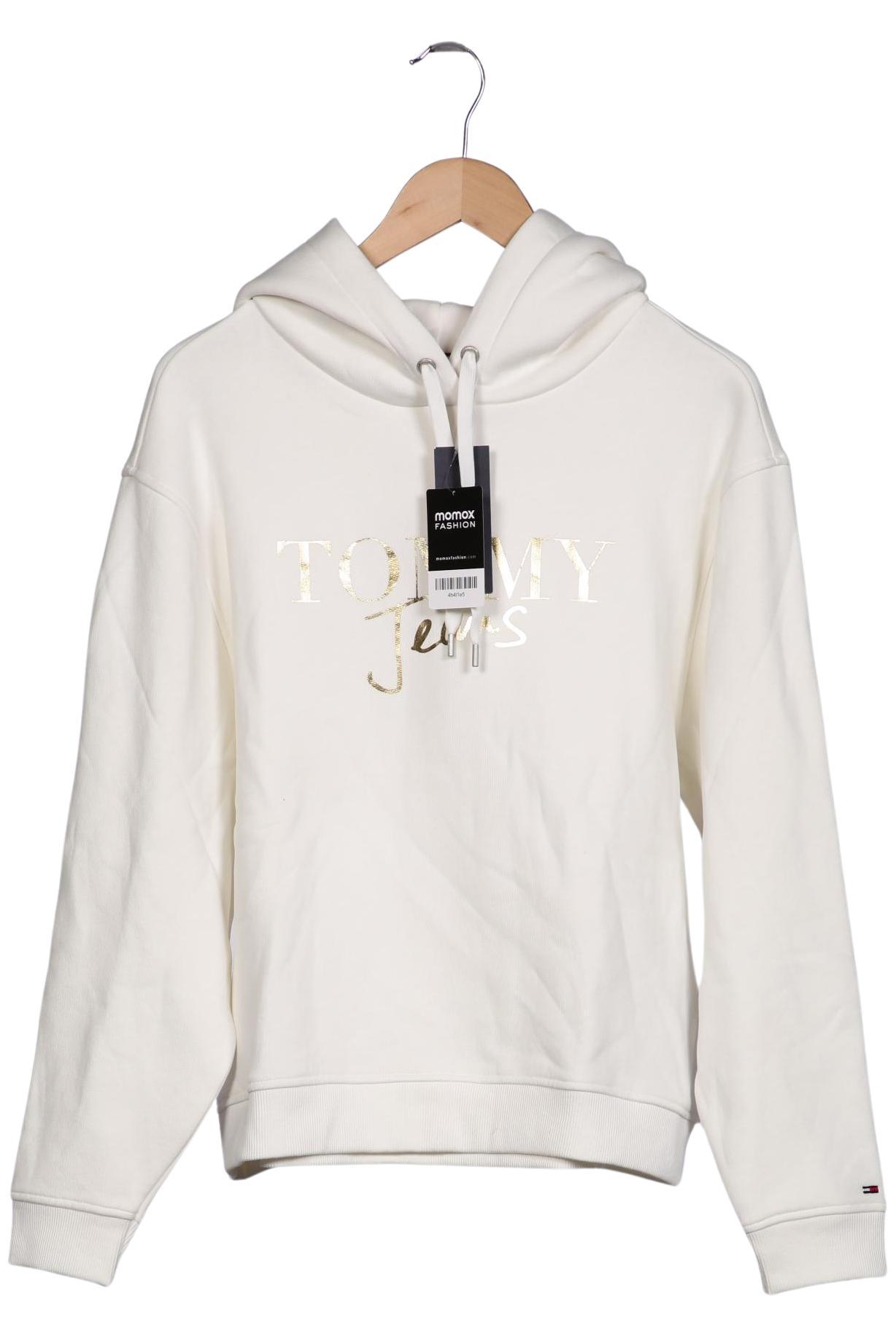 

Tommy Jeans Damen Kapuzenpullover, cremeweiß, Gr. 42