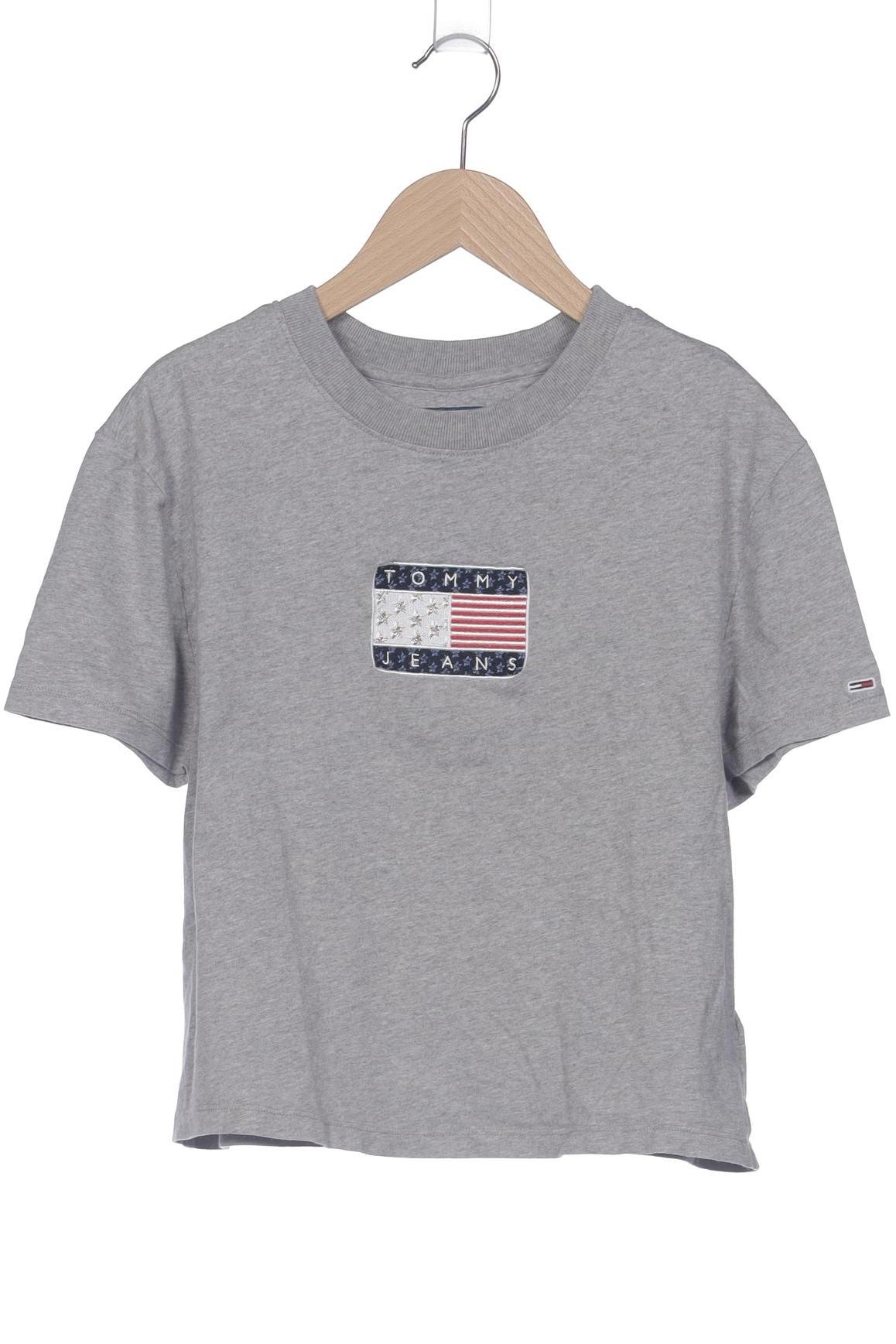 

Tommy Jeans Damen T-Shirt, grau, Gr. 36