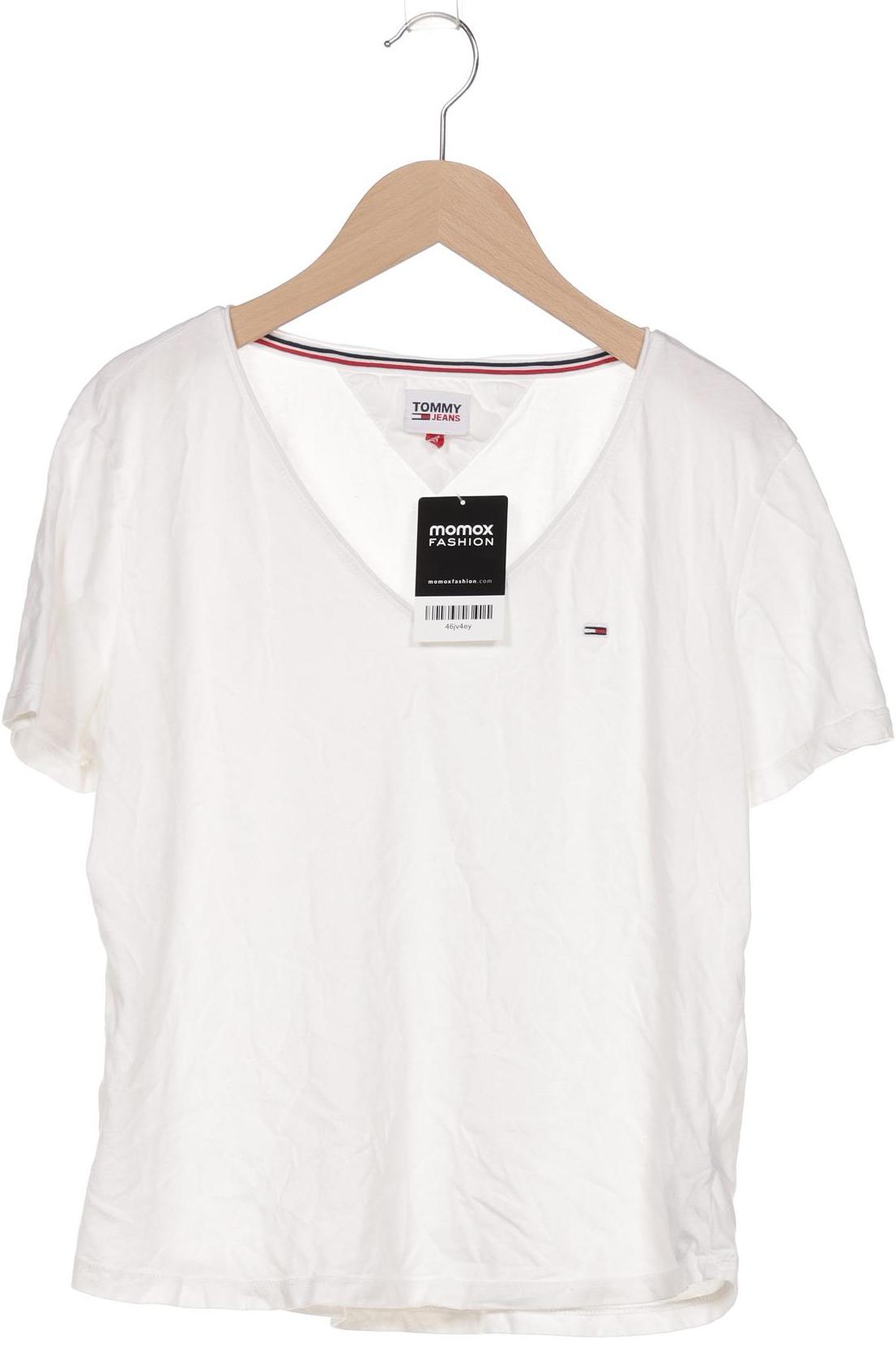 

Tommy Jeans Damen T-Shirt, weiß, Gr. 38