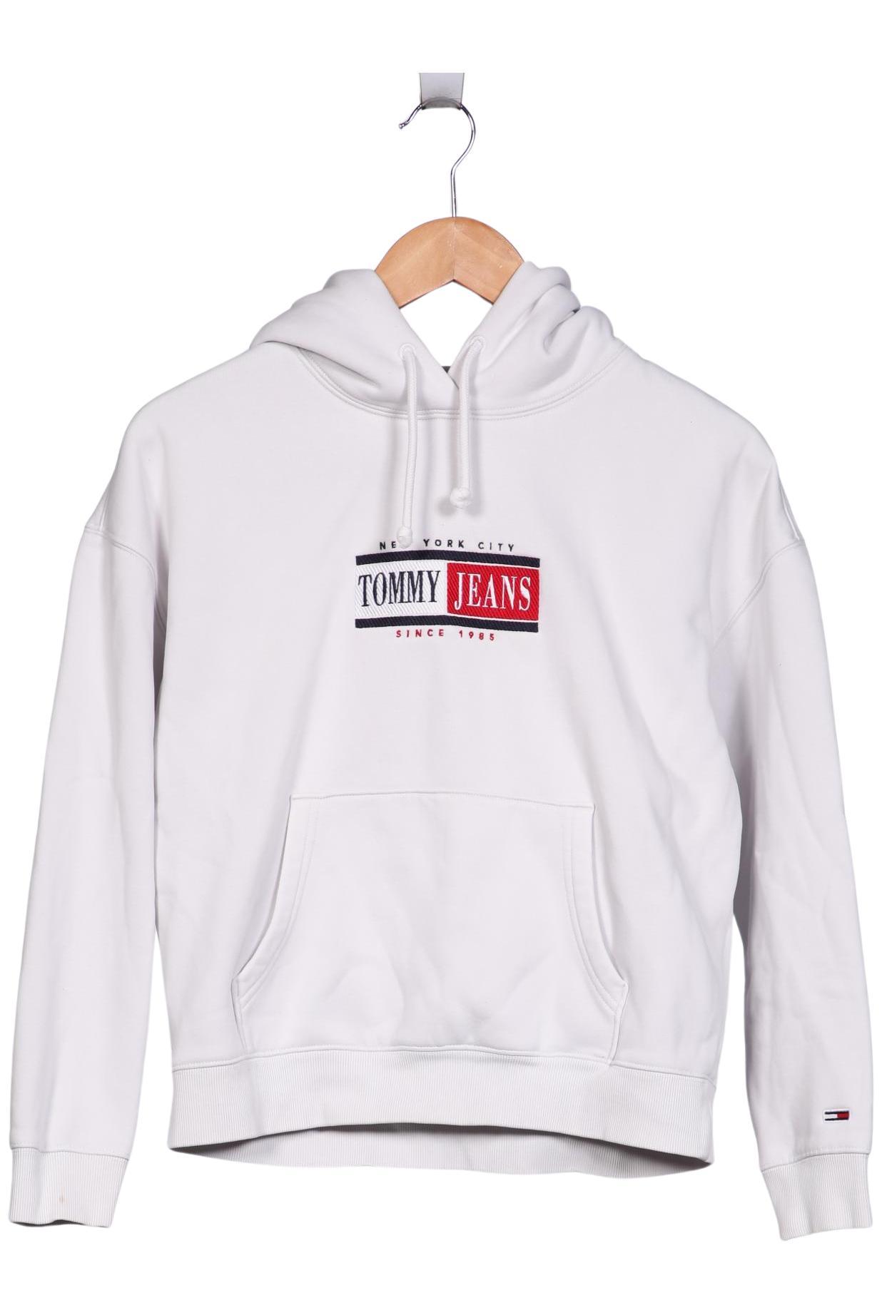 

Tommy Jeans Damen Kapuzenpullover, weiß, Gr. 36