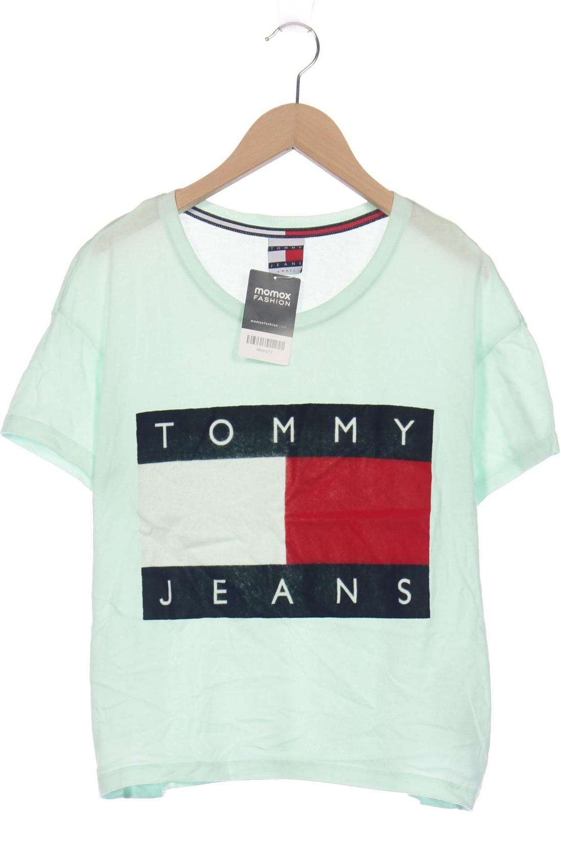 

Tommy Jeans Damen T-Shirt, hellgrün, Gr. 36