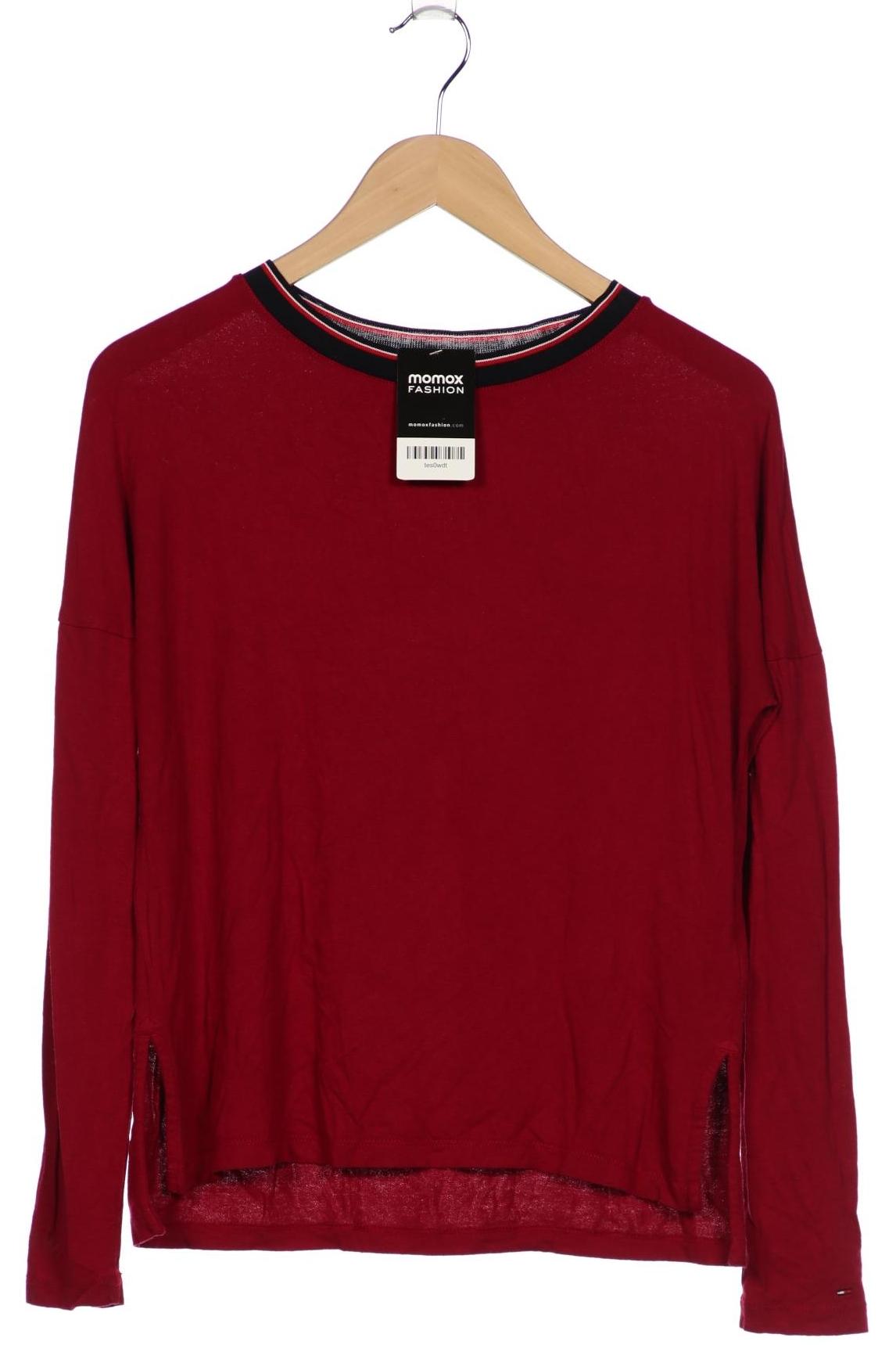 

Tommy Jeans Damen Langarmshirt, bordeaux, Gr. 34