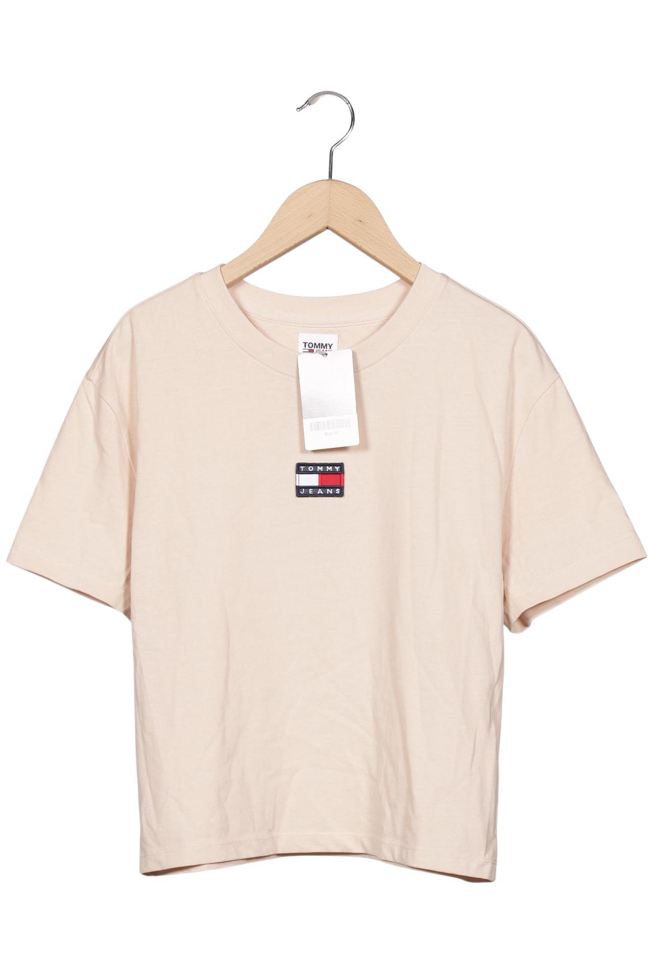 

Tommy Jeans Damen T-Shirt, beige, Gr. 36