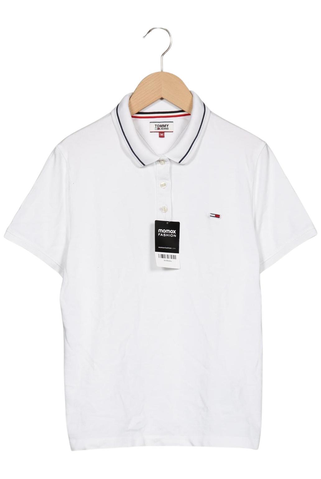 

Tommy Jeans Damen Poloshirt, weiß, Gr. 38