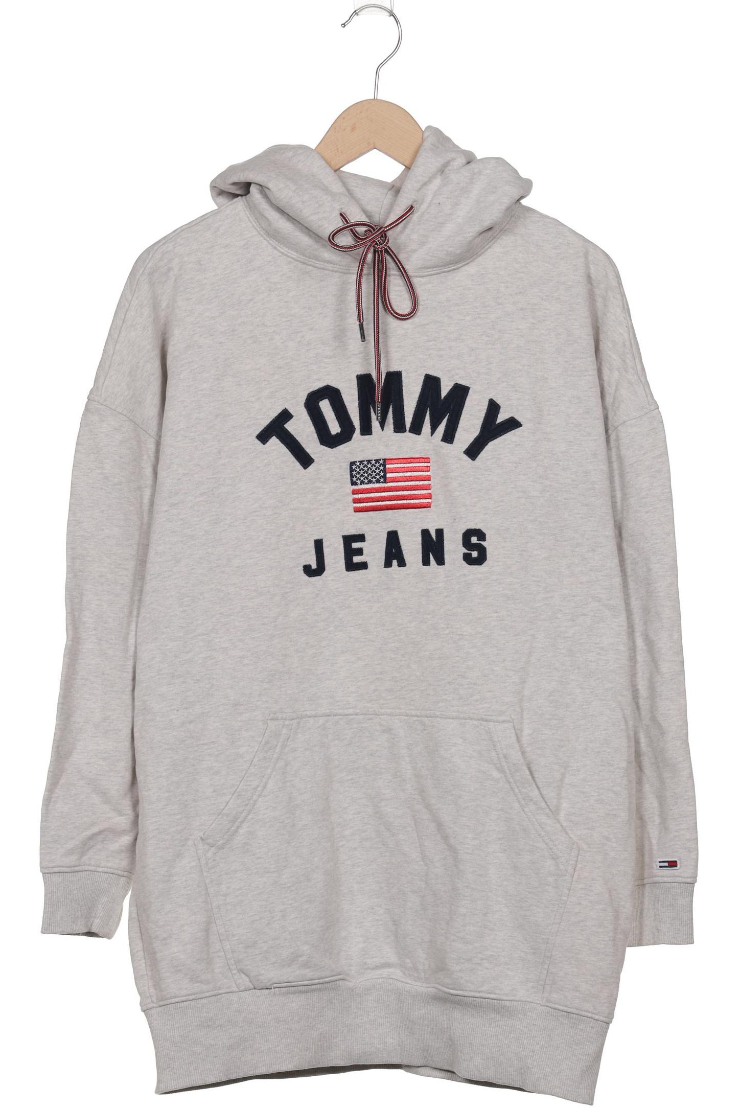 

Tommy Jeans Damen Kapuzenpullover, grau, Gr. 38